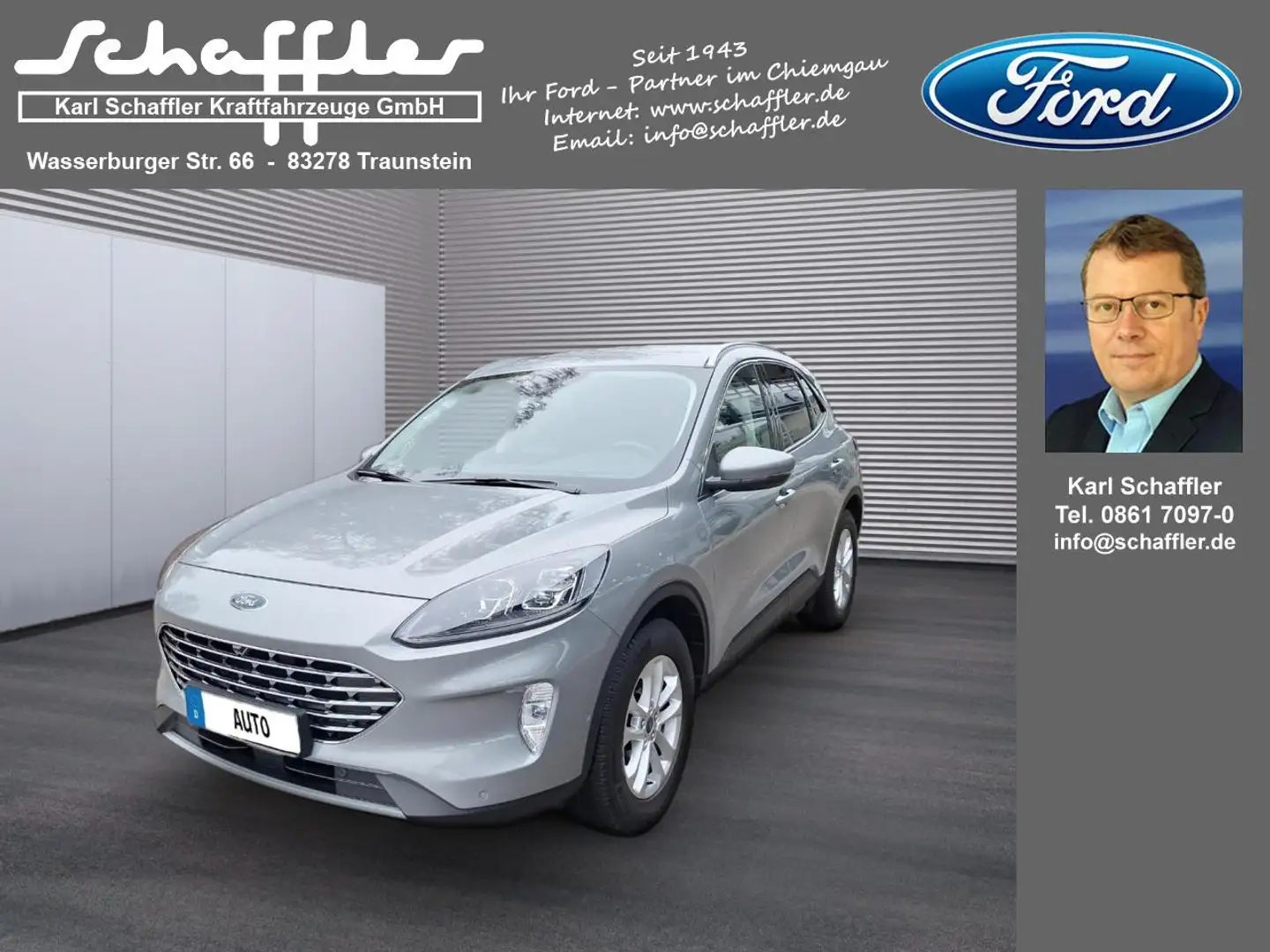 Ford Kuga Titanium X Gris - 1