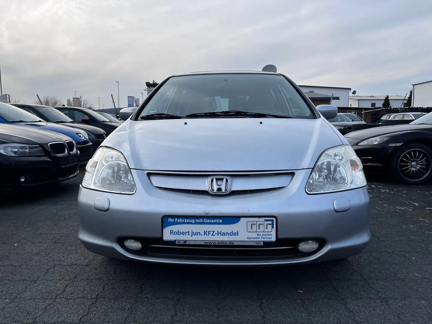 Honda Civic 1.6i ES Klima ALU Automatik Silber - 2