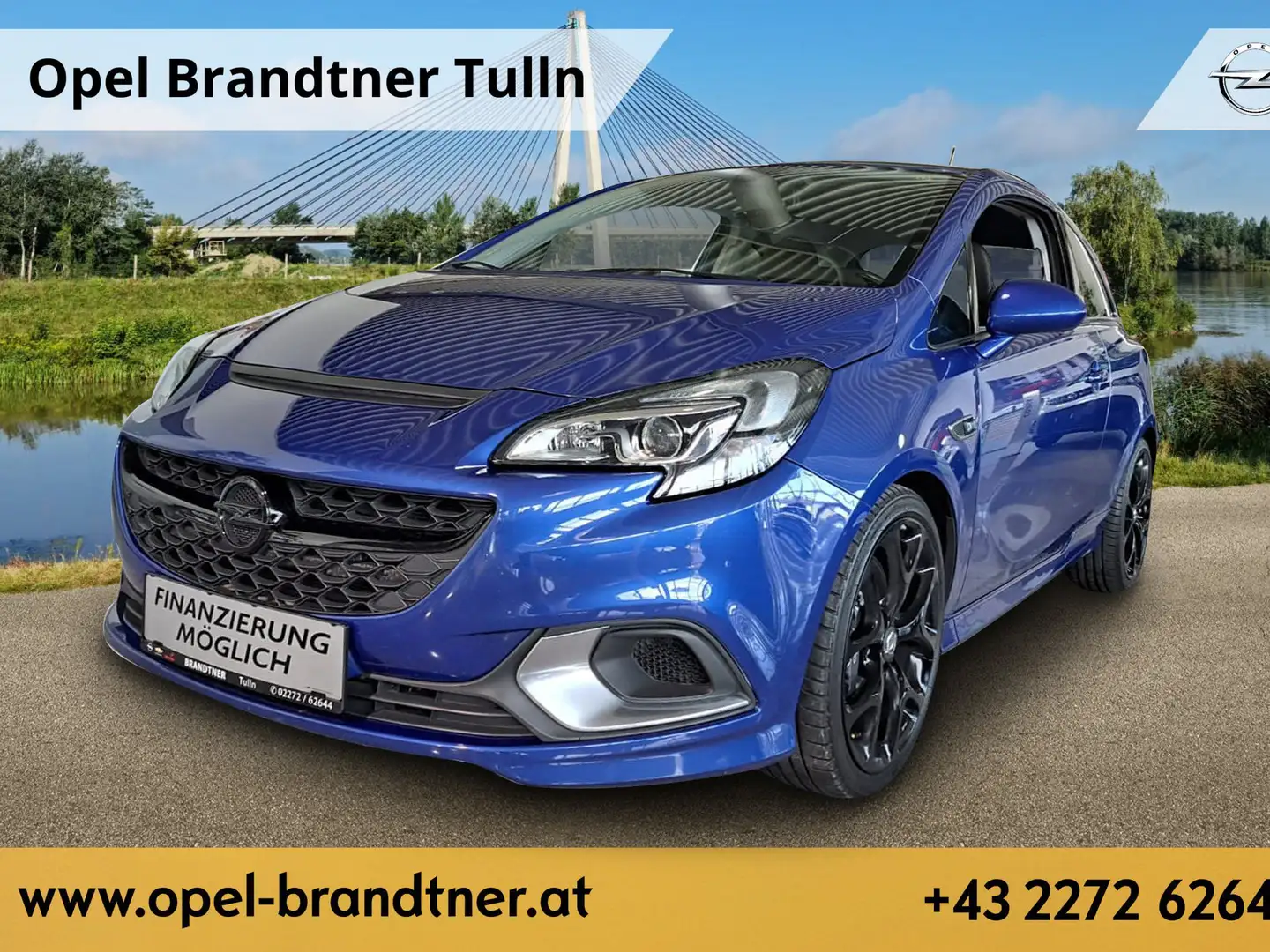 Opel Corsa OPC Bleu - 1