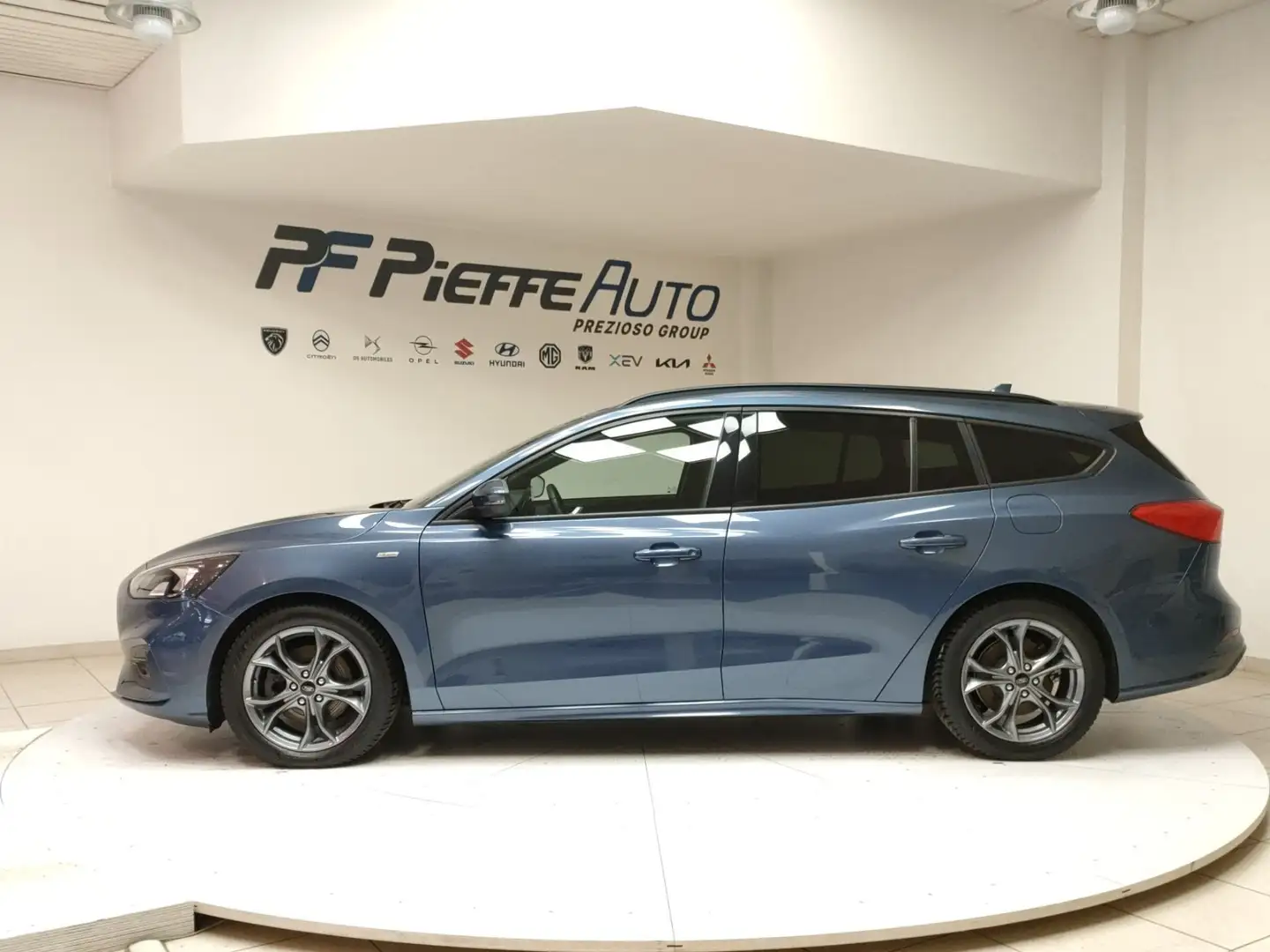 Ford Focus 4ª s. 18--> - Focus 1.5 EcoBlue 120 CV SW ST-Line Blu/Azzurro - 2