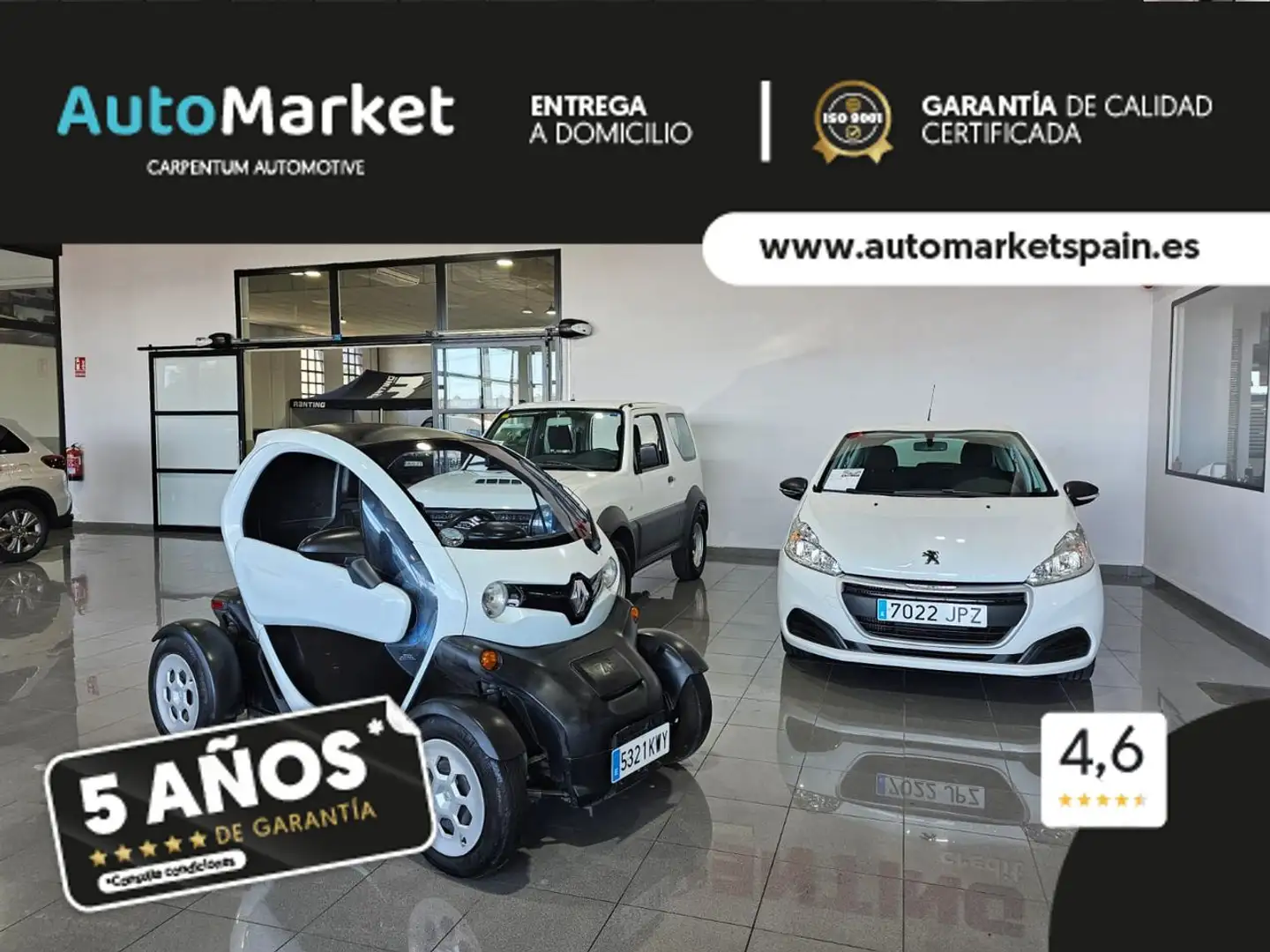 Renault Twizy Life 80 Flexi Blanco - 1
