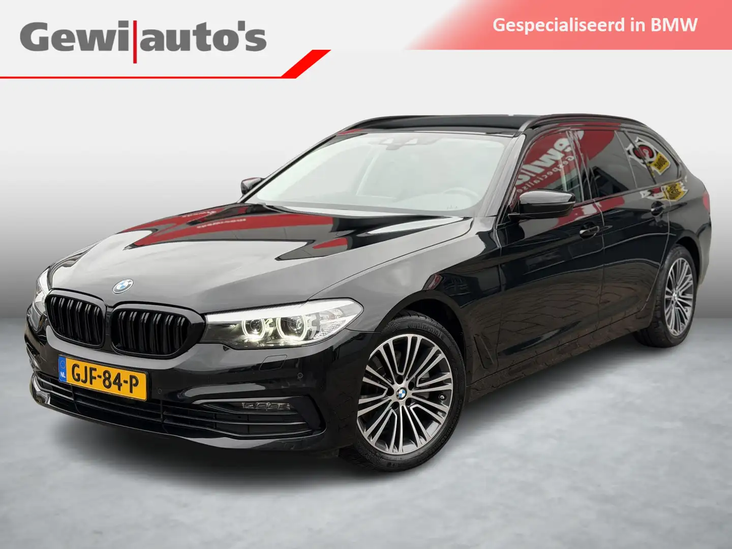 BMW 520 5-serie Touring 520i High Executive Alles zwart! Noir - 1