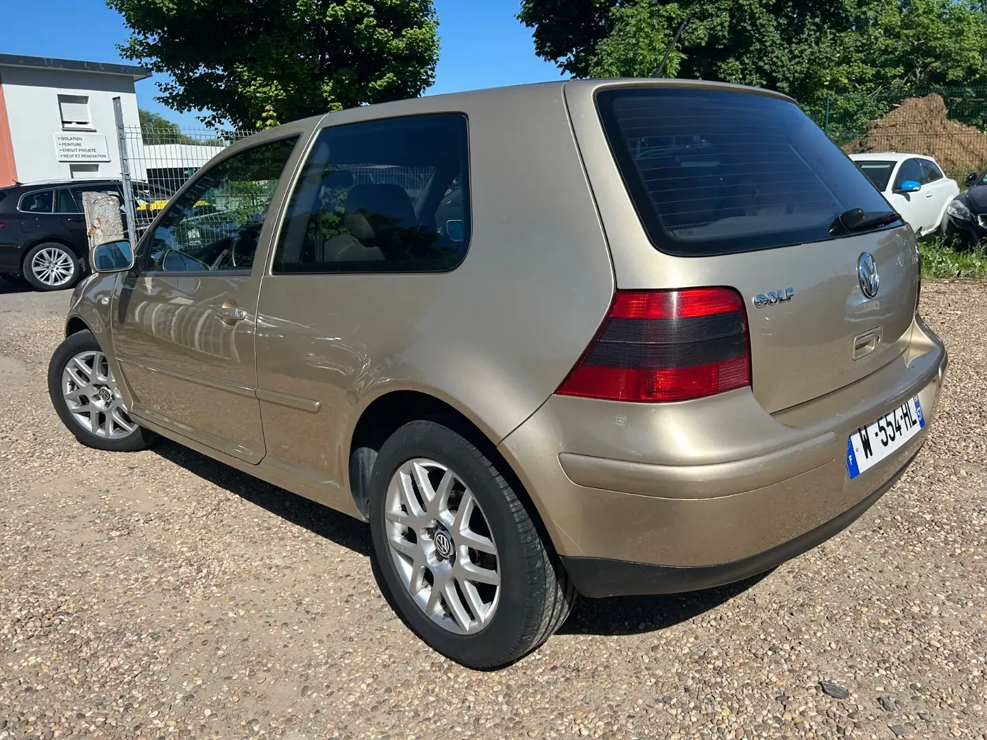 Volkswagen Golf Confort Jaune - 2