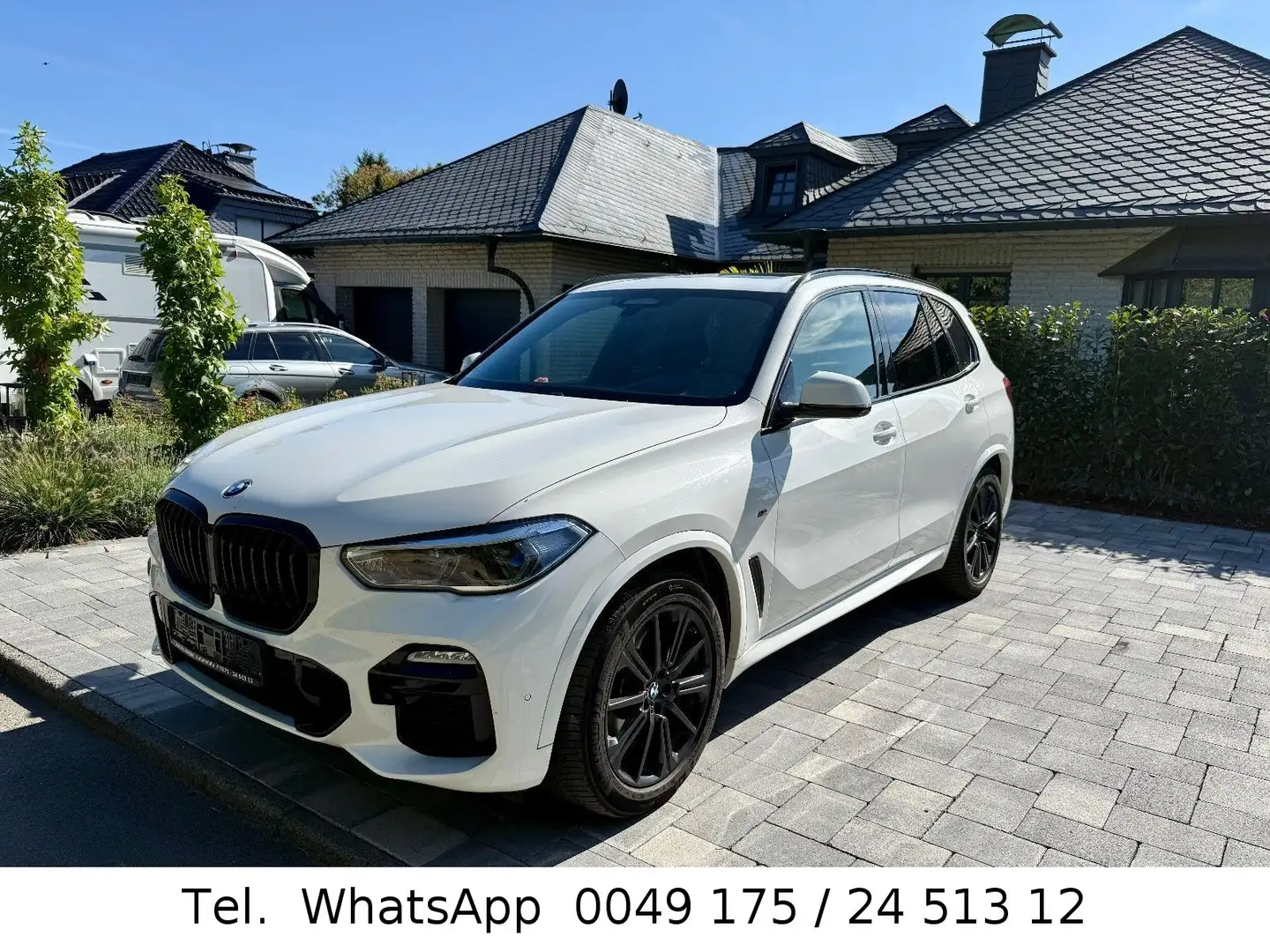 BMW X5 M50 i Leder Navi Kamera Laser Pano Weiß - 1