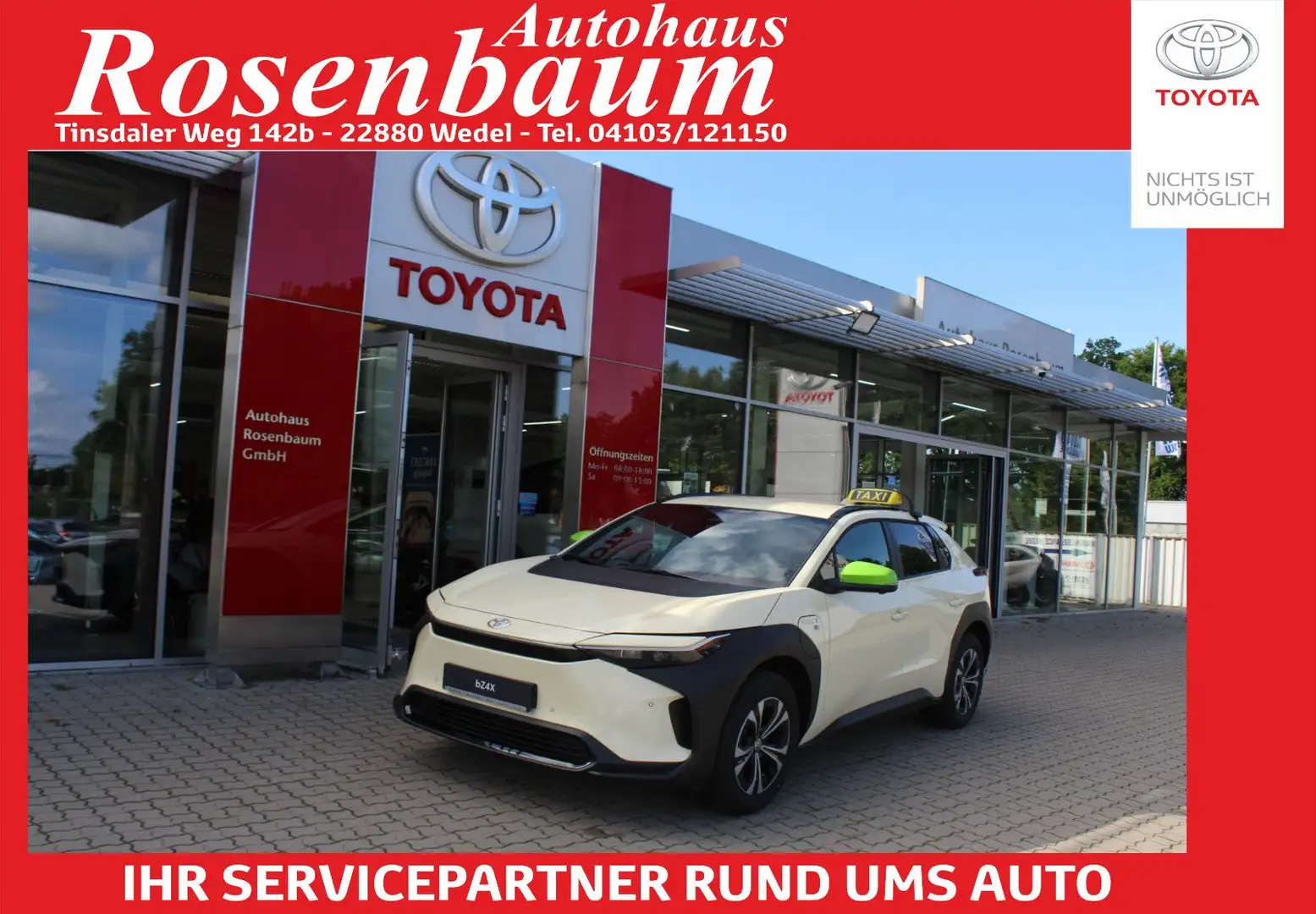 Toyota bZ4X 4x2 mit Comfort-Paket*TAXI-PAKET FOLIERUNG Schwarz - 1