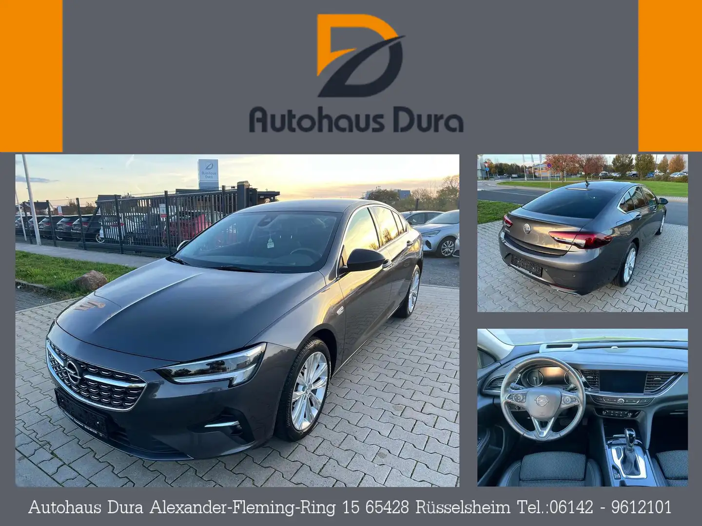 Opel Insignia 2.0 D Business 4x4 Aut. Navi+Led+Kamera Grau - 1