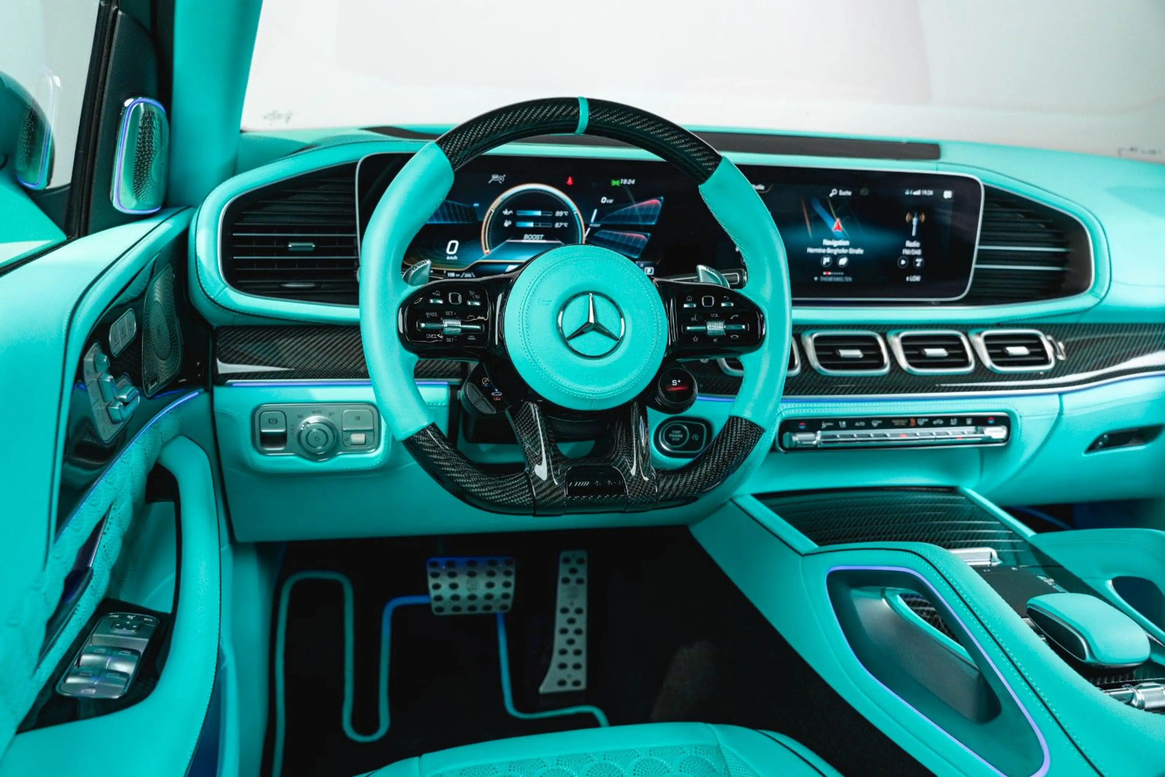 Mercedes-Benz GLS 63 AMG BRABUS 800 *FULL CARBON*TIFFANY* — photo 12
