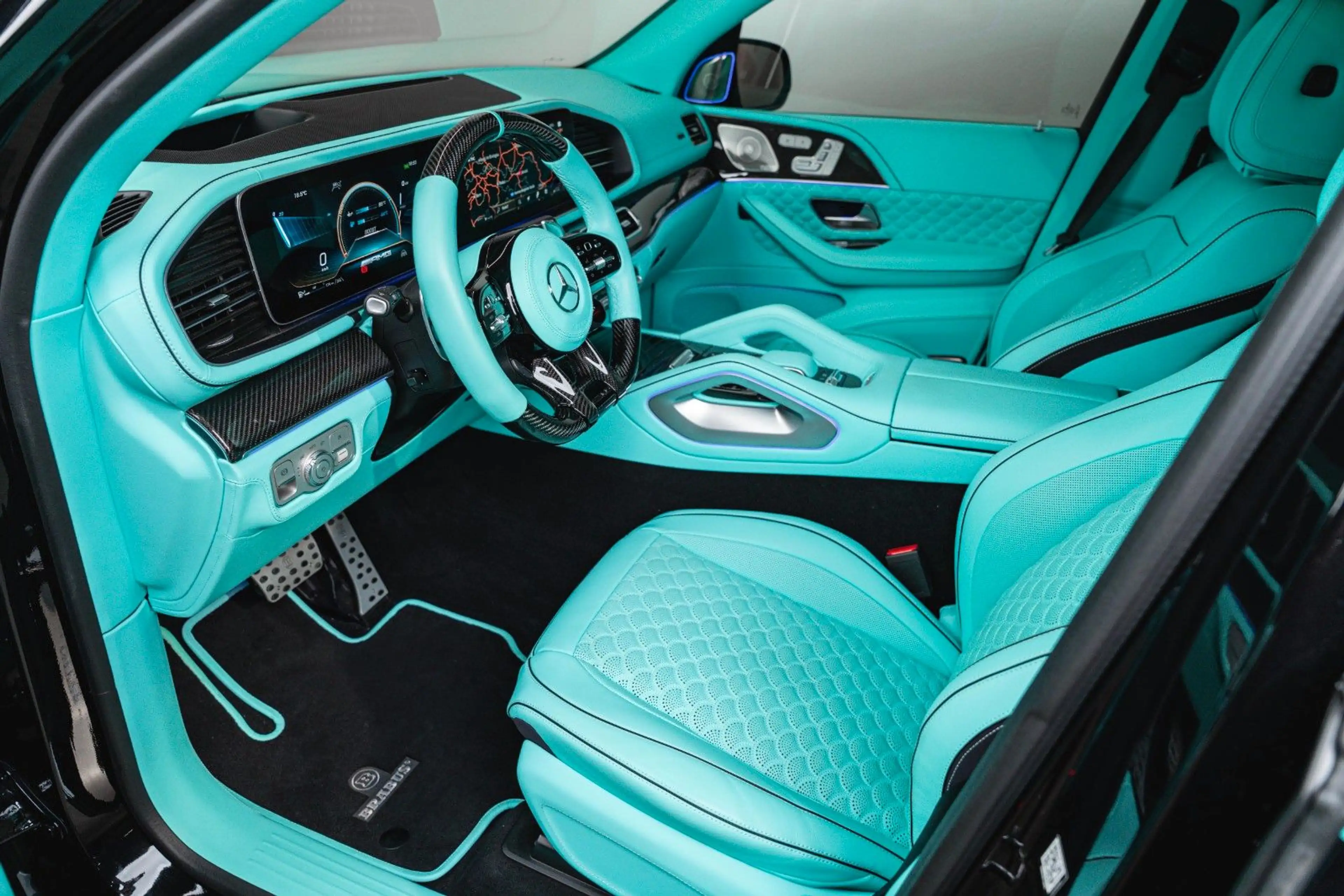 Mercedes-Benz GLS 63 AMG BRABUS 800 *FULL CARBON*TIFFANY* — photo 13