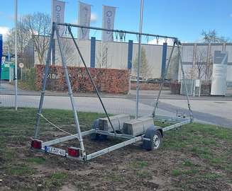 0600V Werbeanhänger , Werbung ,