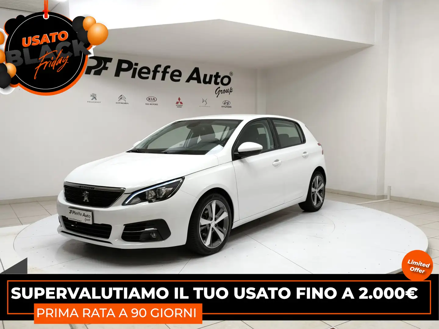Peugeot 308 2ª serie PureTech Turbo 130 S&S Active Bianco - 1