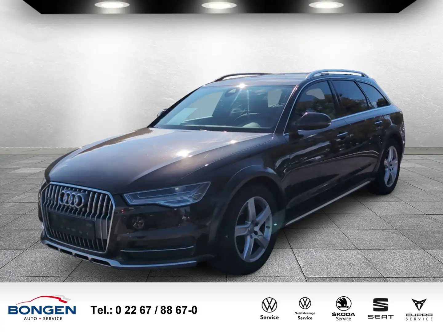 Audi A6 allroad quattro 3.0 TDI Stdhzg. Leder AHK Matrix Klima Braun - 1