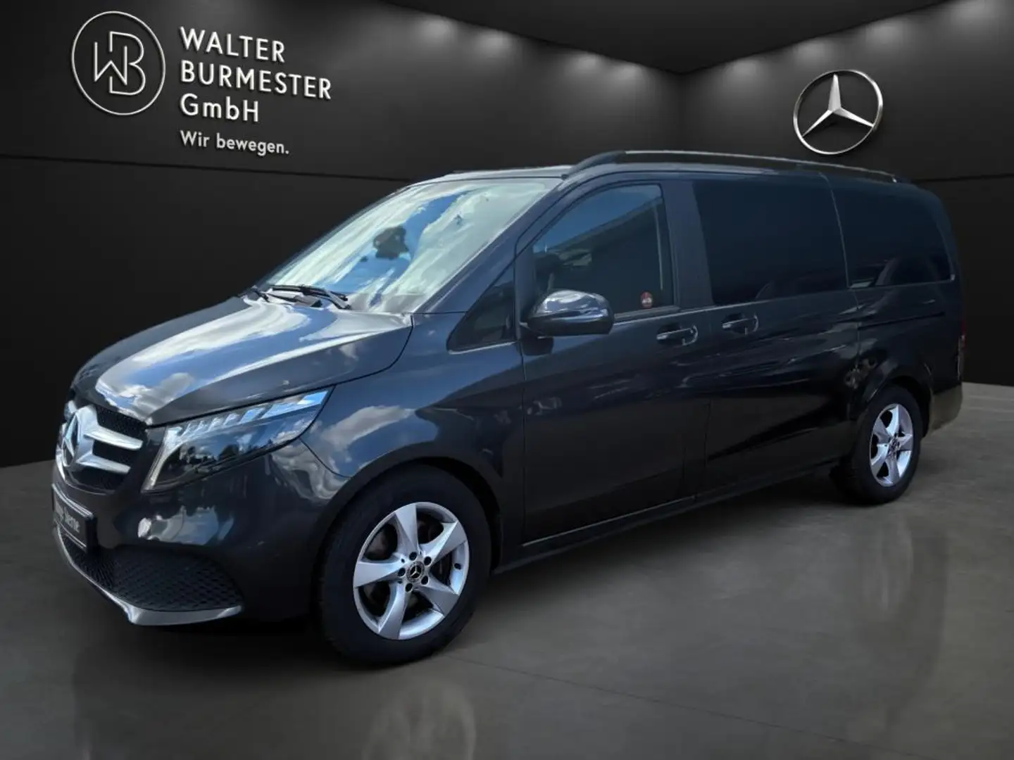 Mercedes-Benz V 220 d Edition Lang +KAMERA+NAVI+AUT+DAB+SHZ Gris - 2