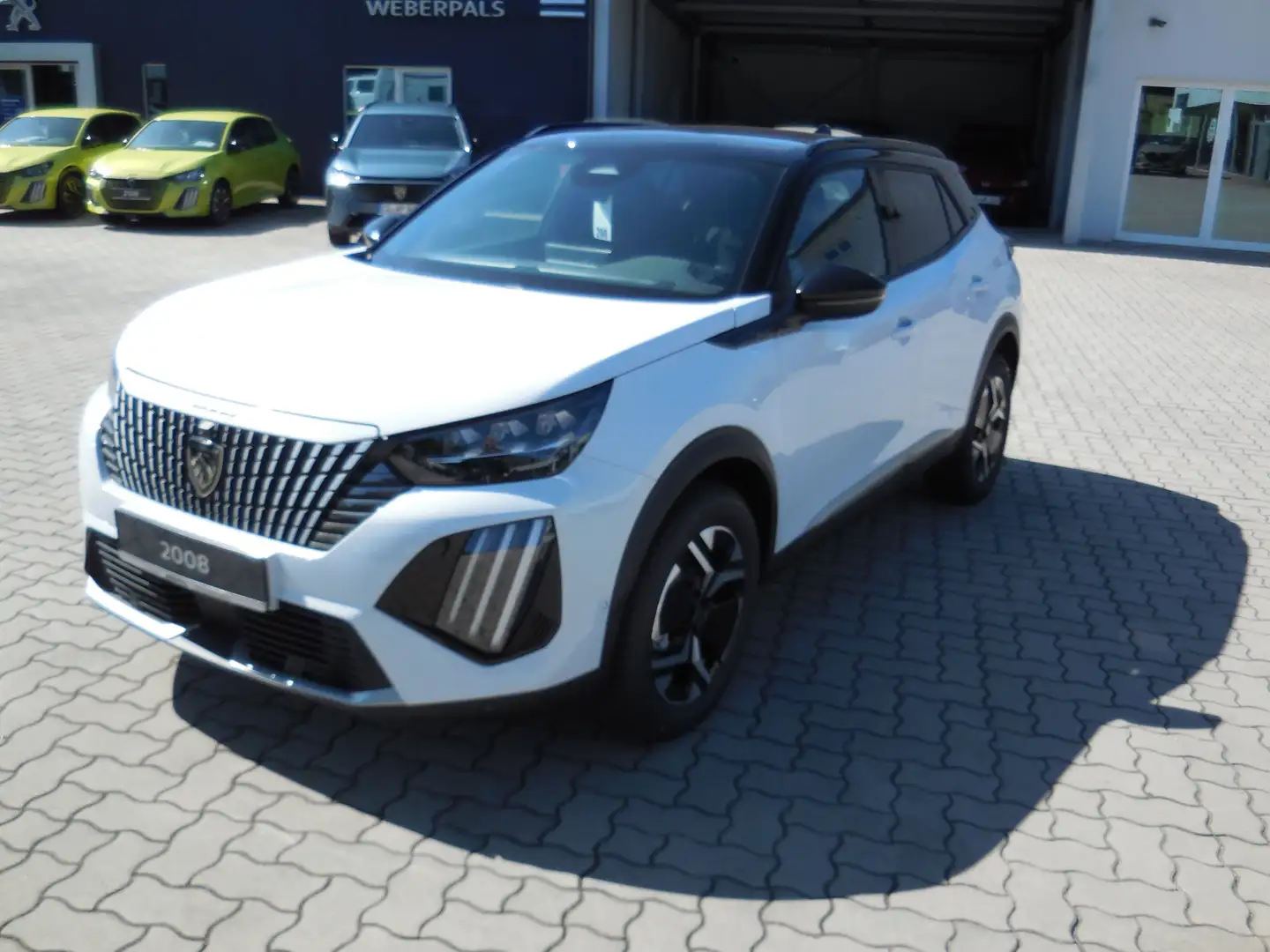 Peugeot 2008 Hybrid 145 GT*360° Kamera-NAVI-Panodach* Wit - 1