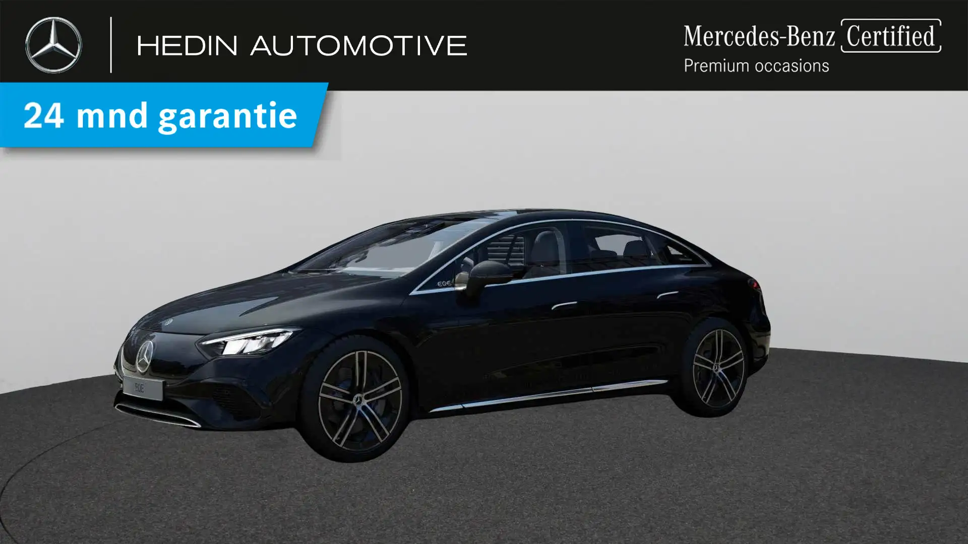 Mercedes-Benz EQE 350 Berline Luxury Line | Trekhaak | Luchtvering | Hea Zwart - 1