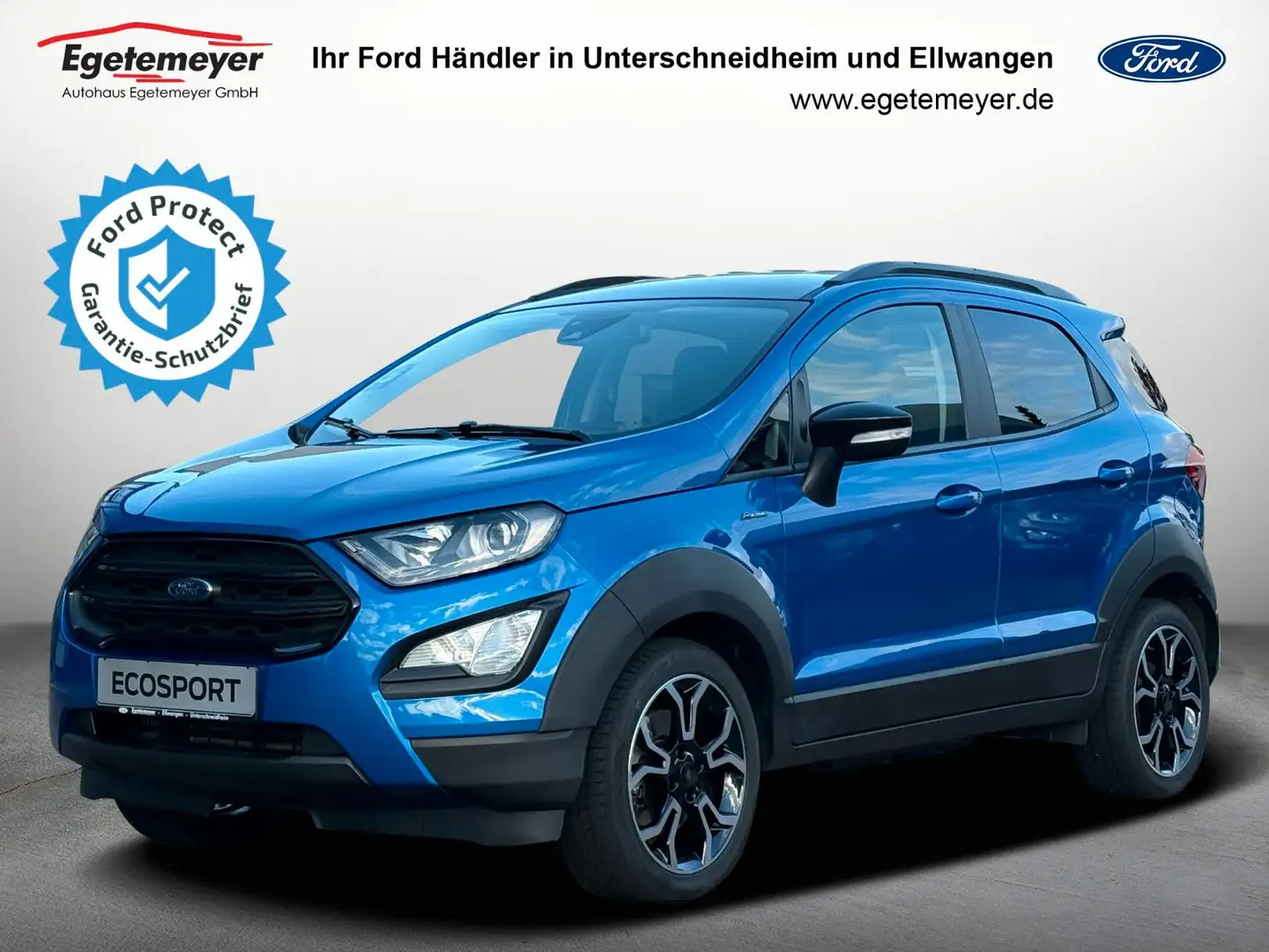 Ford EcoSport Active NAVI PDC B&O KEYFREE ALLWETTER Bleu - 1