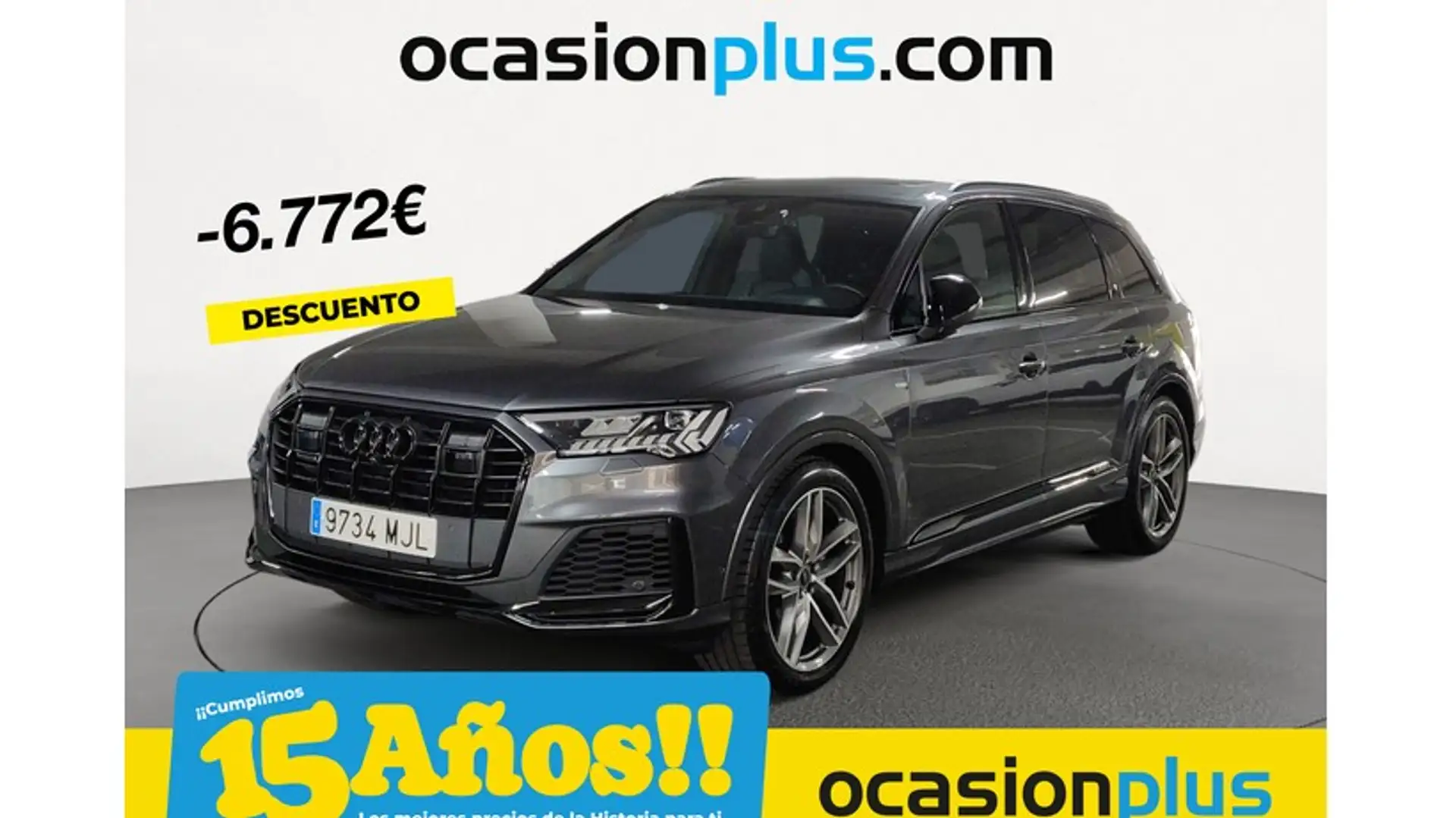 Audi Q7 50 TDI Black line plus quattro Gris - 1
