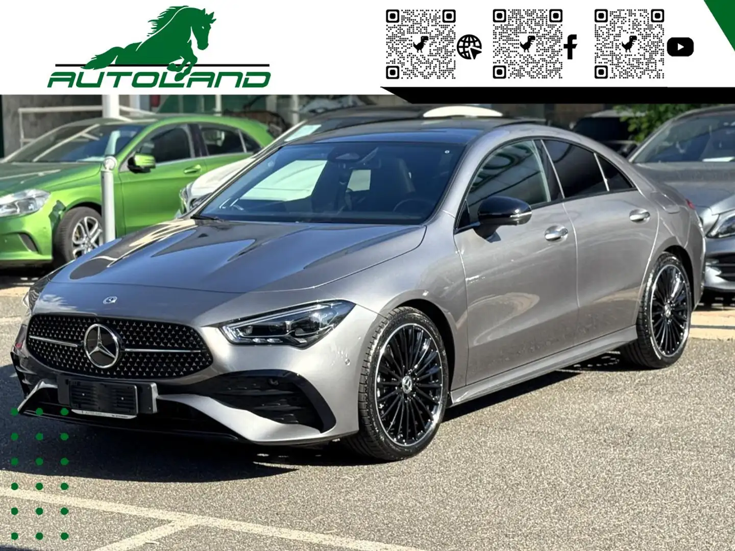 Mercedes-Benz CLA 200 Automatic AMG Line Premium 163CV Burmester® Grigio - 1