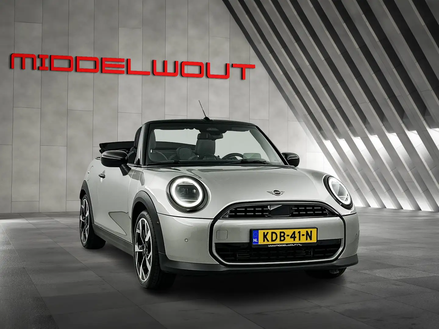 MINI Cooper C Cabrio Mini 2.0 Favoured M Sportstoel/Head-Up Display/18' Grau - 2