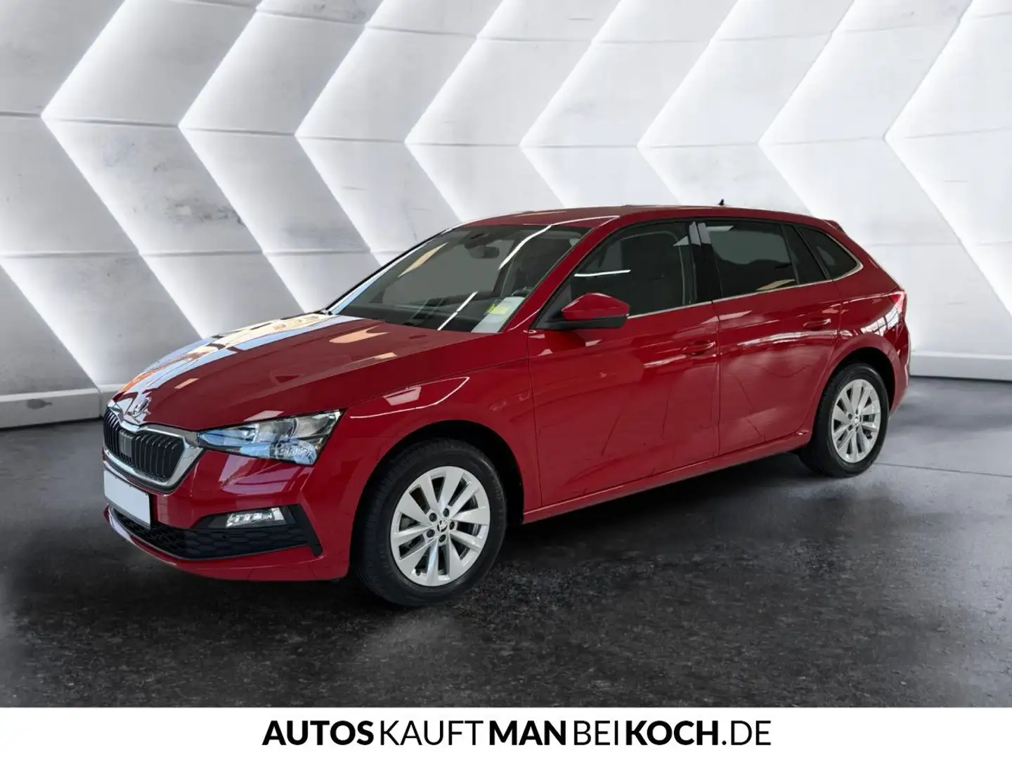 Skoda Scala 1.0 TSI DSG Tour LED SMART LINK KLIMAAUT KAM Rouge - 2