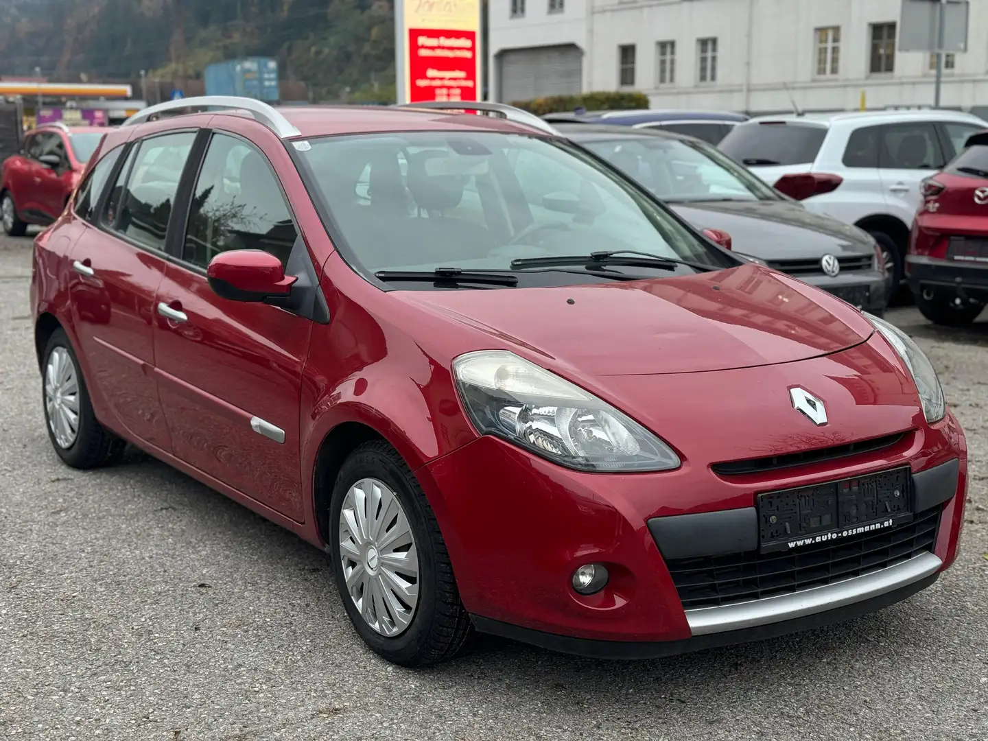 Renault Clio Kombi 1,5 dCi DPF Anhängerkupplung.TÜV NEU Rot - 1