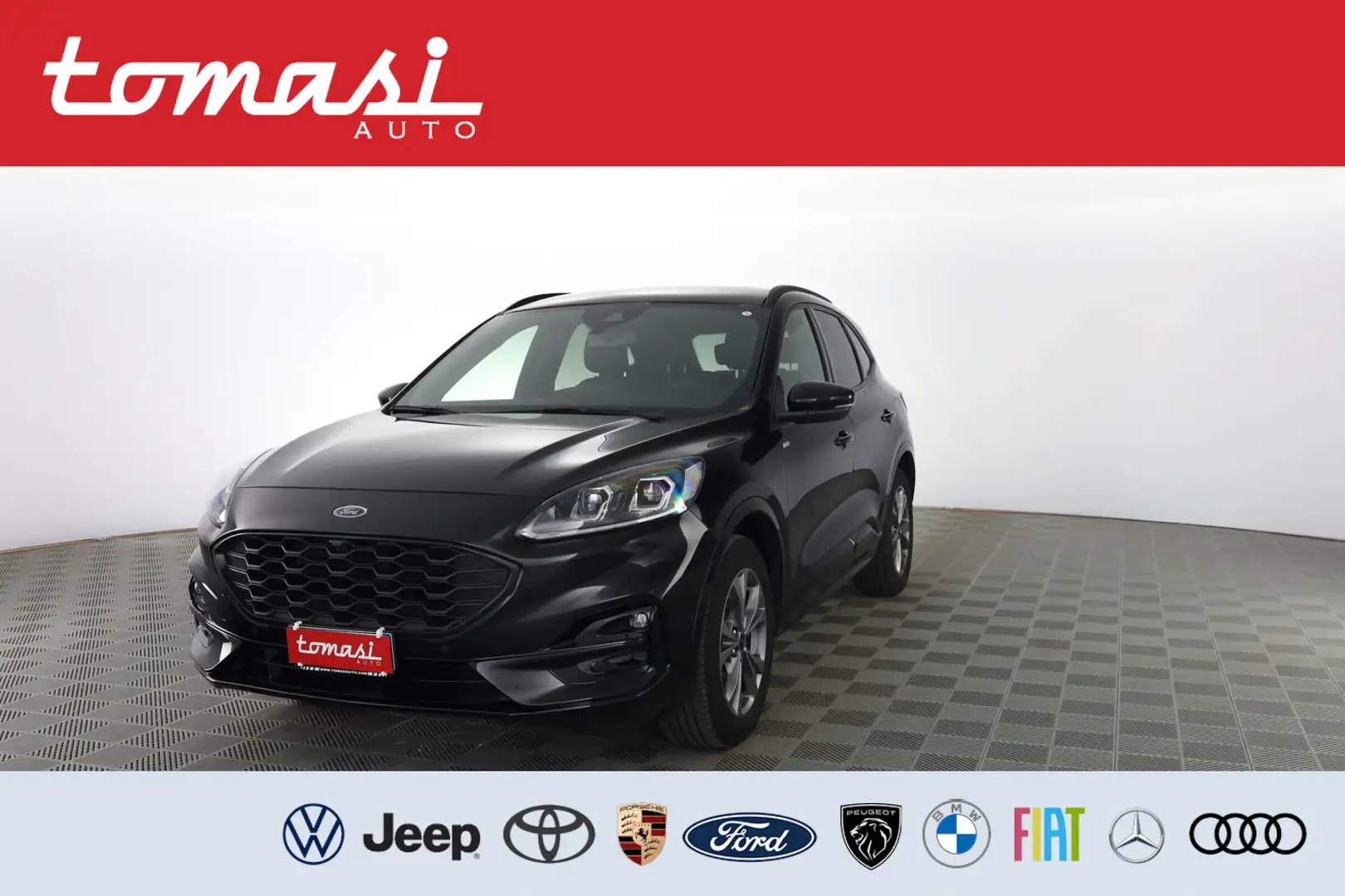 Ford Kuga 2.0 EcoBlue 120CV aut. AWD ST-Line X Nero - 1