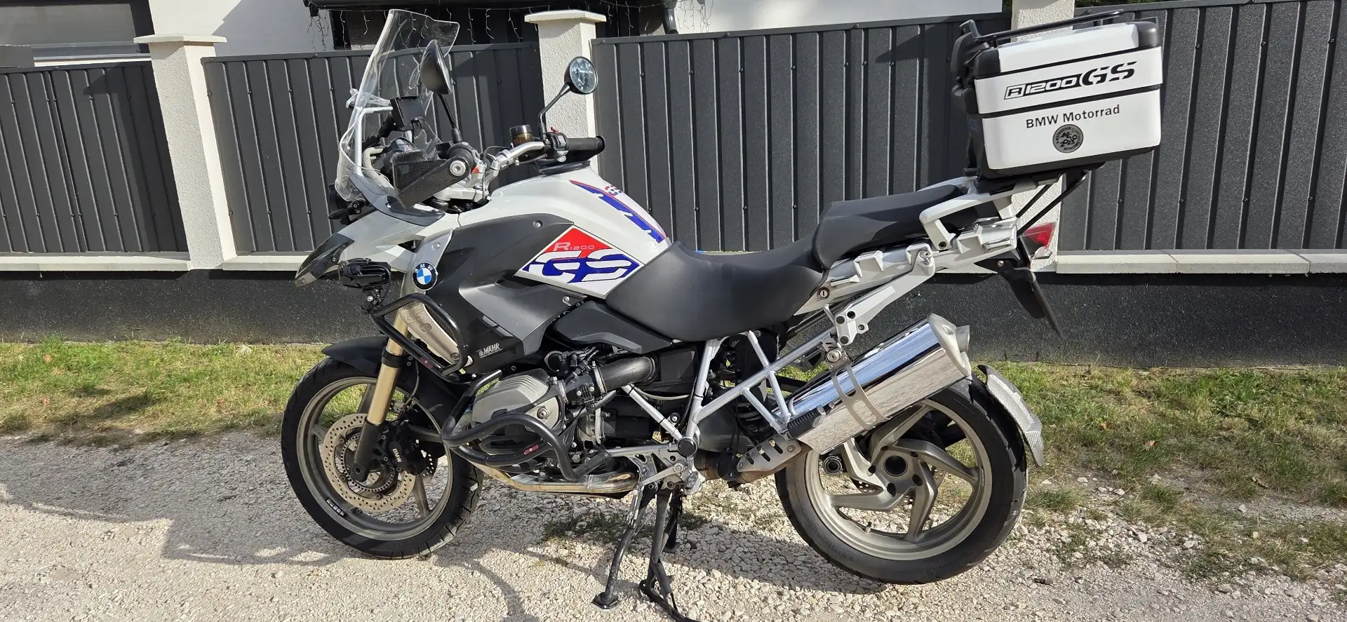 BMW R 1200 GS Az összes extra benne van ami elérhető volt ebben Weiß - 2