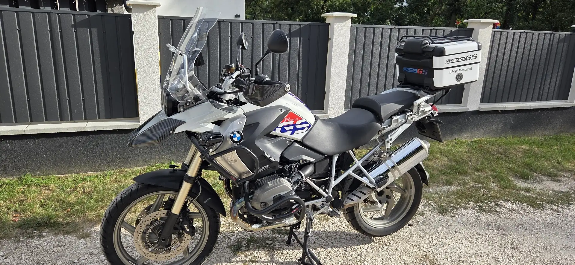 BMW R 1200 GS Az összes extra benne van ami elérhető volt ebben Weiß - 1