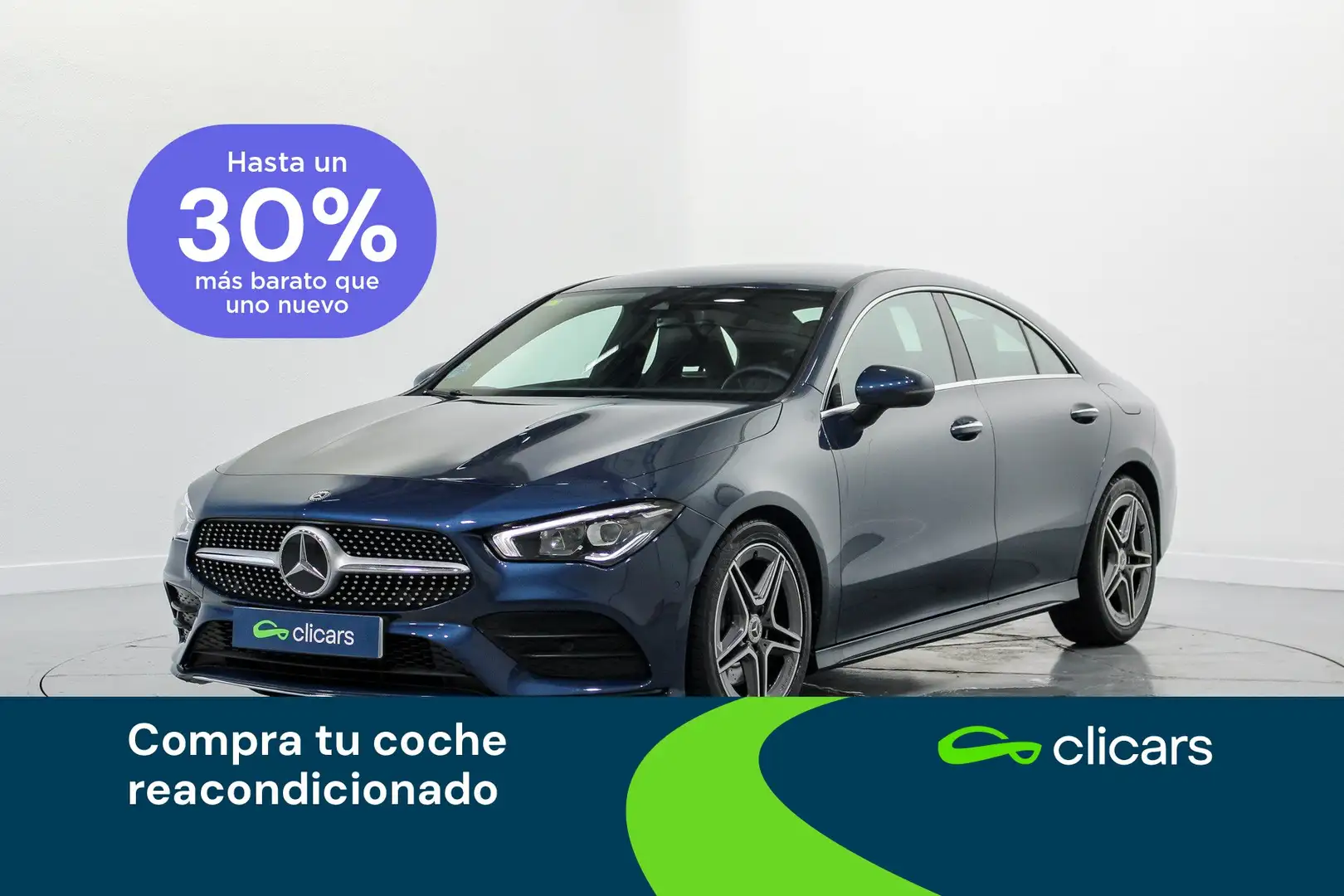 Mercedes-Benz CLA 200 7G-DCT Azul - 1