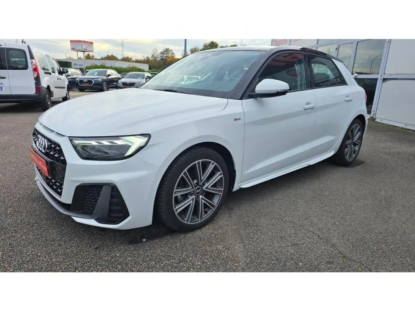 Audi A1 S line 30 TFSI 110cv S-Tronic inclus CarPlay et Virtual Cockpit Blanc - 2