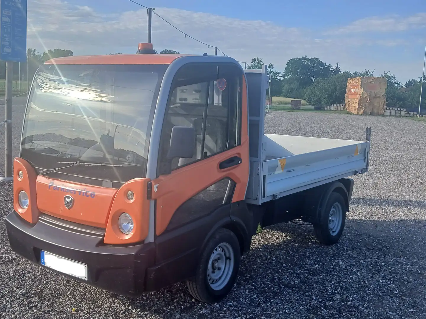 Goupil G5 e Plattformwagen 50 km/h Weiß - 2