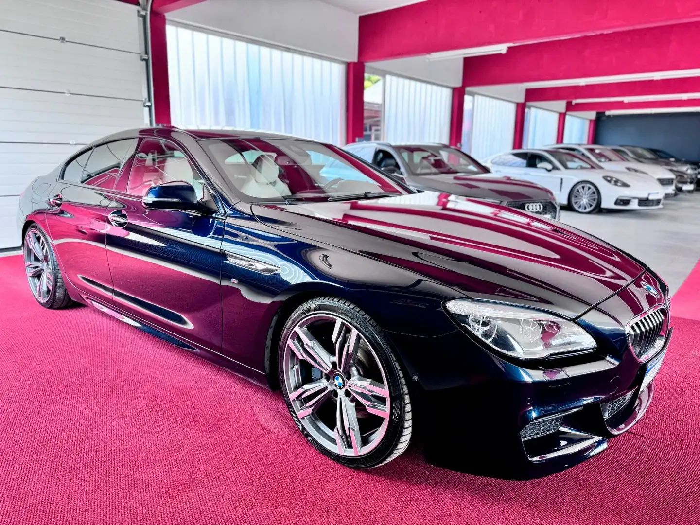 BMW 640 640d GranCoupe M Paket xD LED HeadUp Virtual ACC Zwart - 2