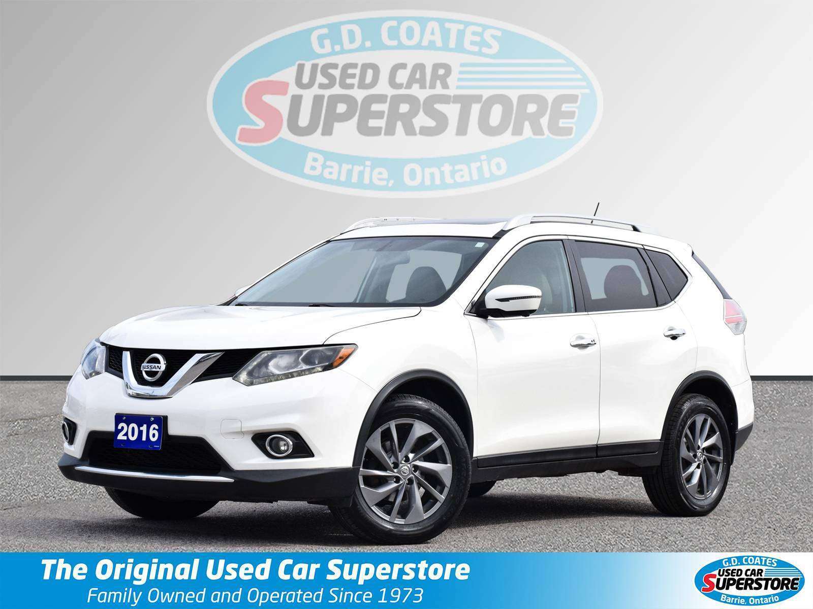 2016 Nissan Rogue SL AWD ~Heated Leather ~Moonroof ~Blind Spot ~BOSE