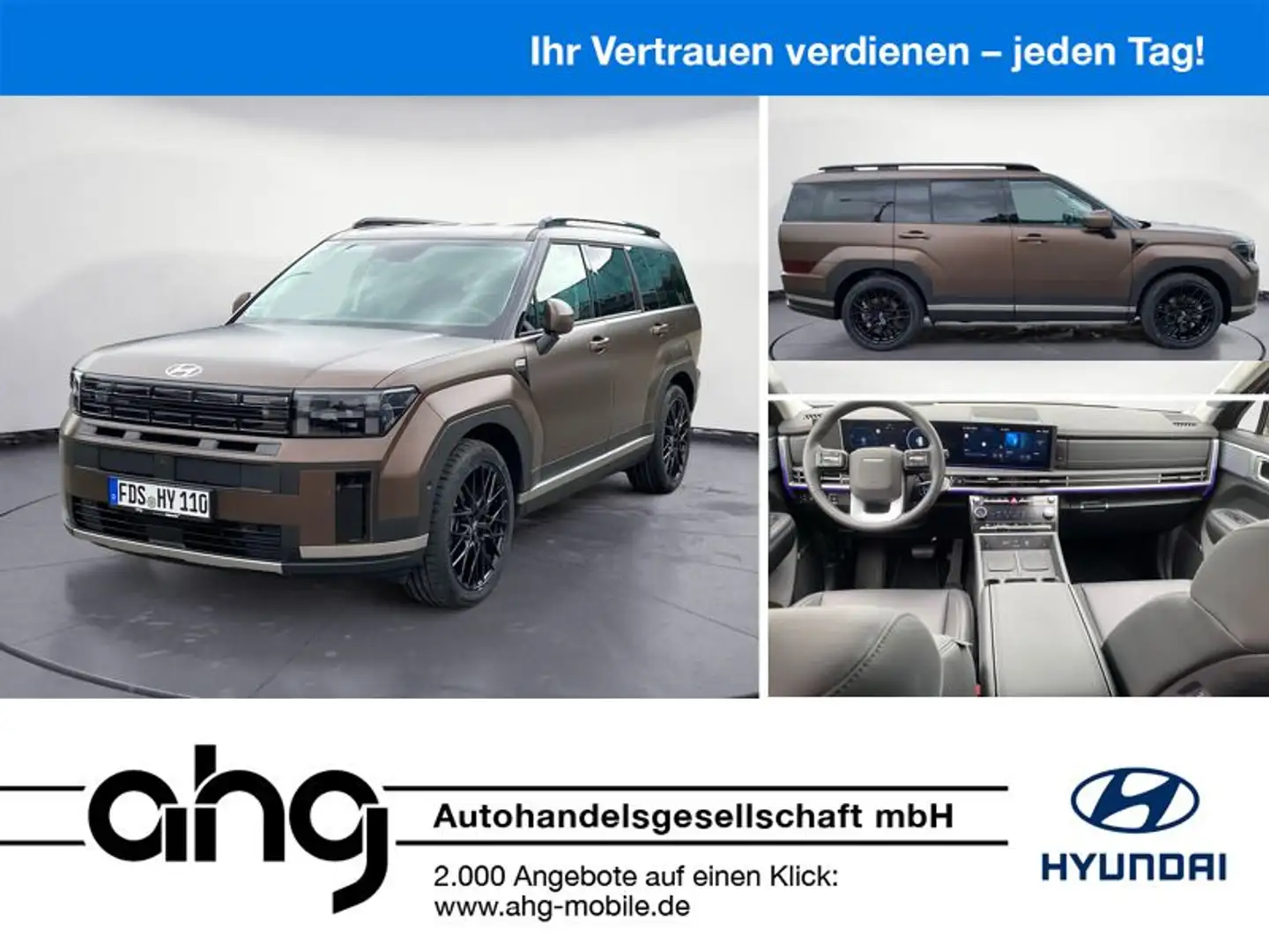 Hyundai SANTA FE 1.6 T-GDI Hybrid Intro 18' WKR Inkl. Braun - 1
