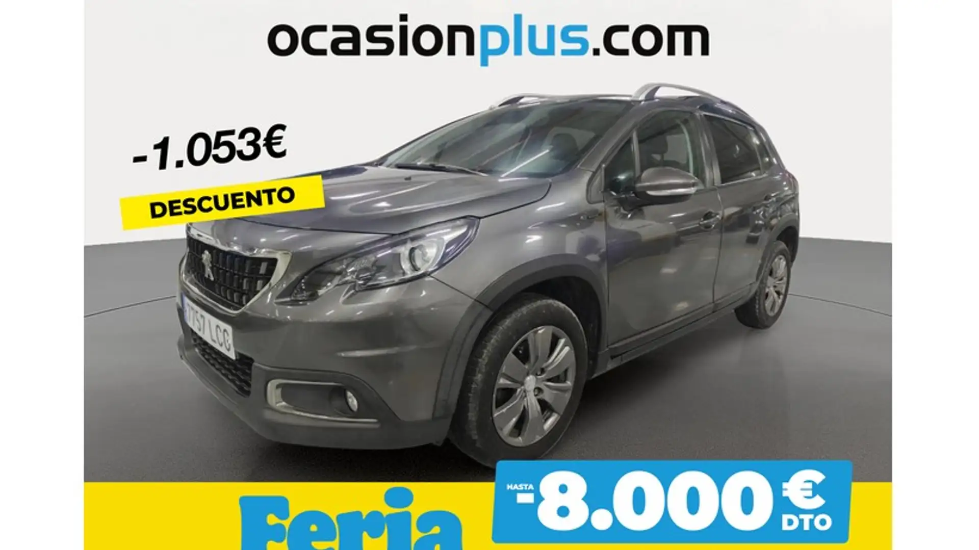 Peugeot 2008 1.2 PureTech S&S Signature 110 Gris - 1
