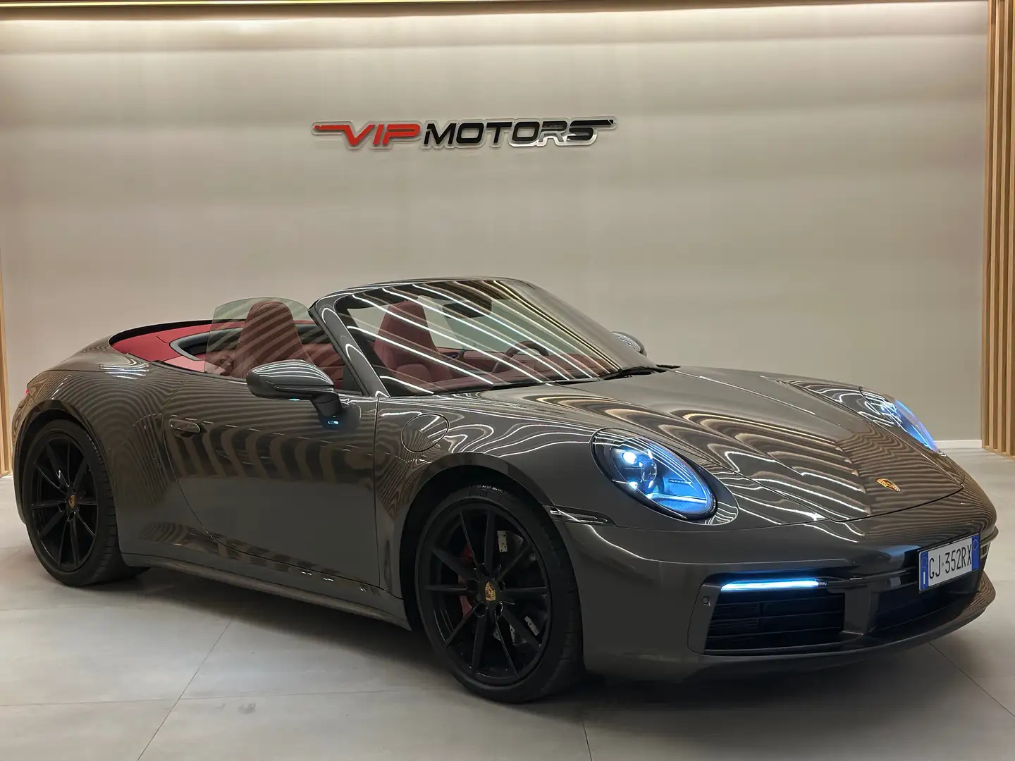 Porsche 911 911 CABRIO 3.0 CARRERA 4S STRAFULL REALE IN SEDE Grau - 2