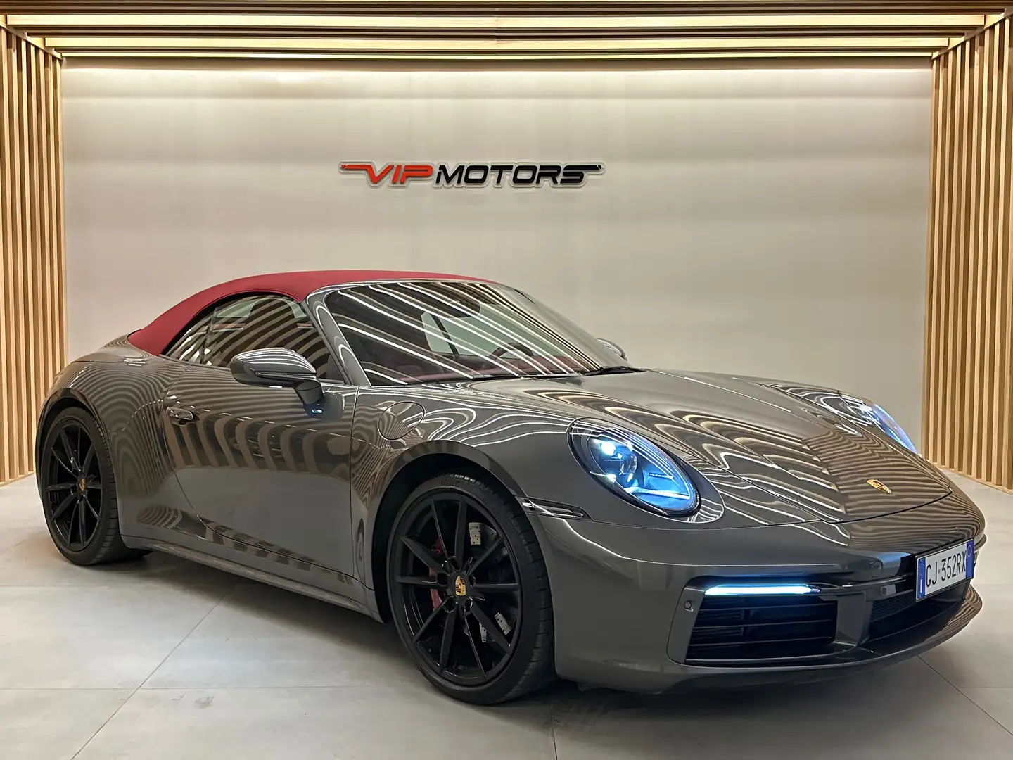 Porsche 911 911 CABRIO 3.0 CARRERA 4S STRAFULL REALE IN SEDE Grau - 1