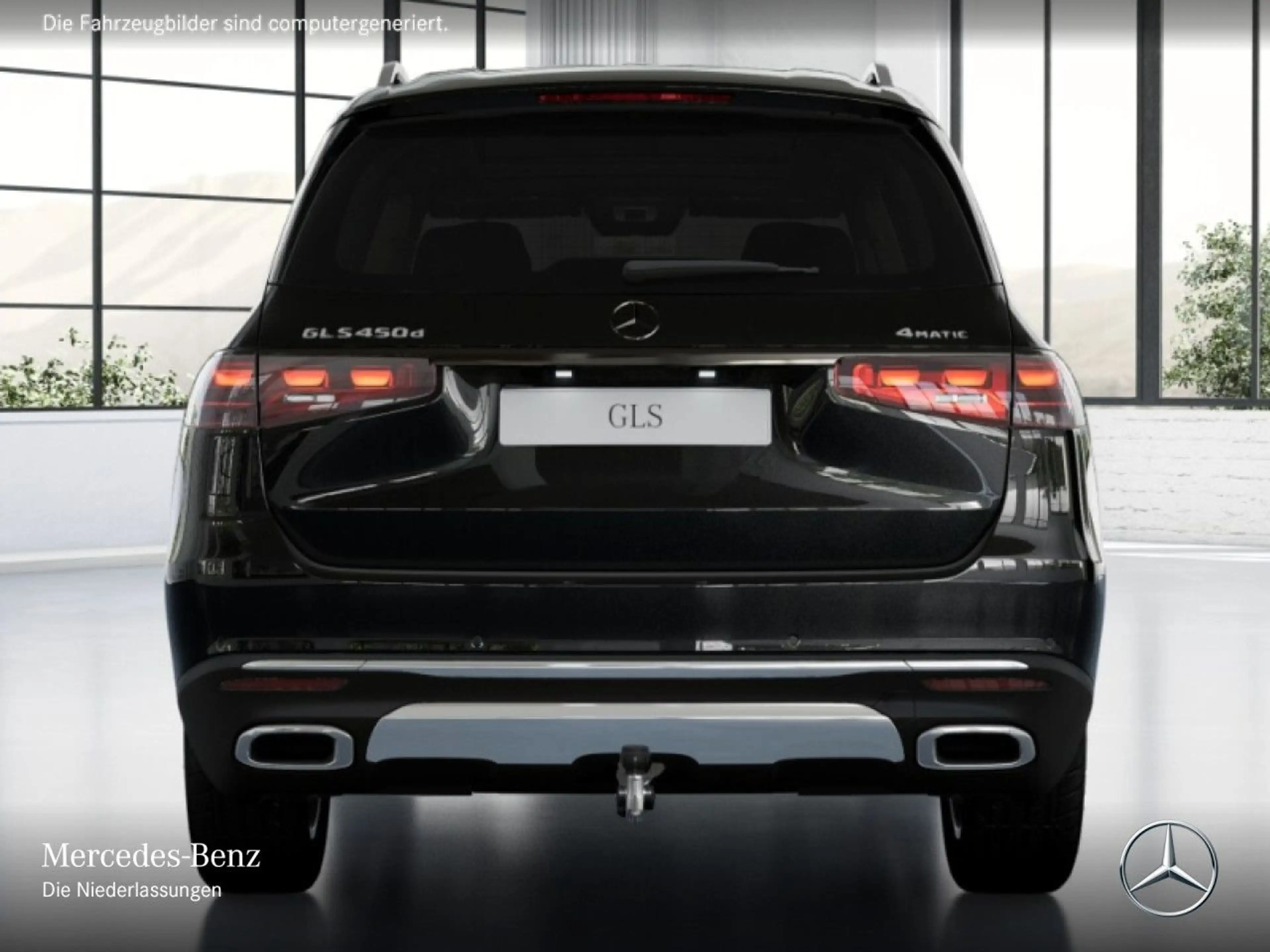 Mercedes-Benz GLS 450 d 4M PANO+360+AHK+MULTIBEAM+HUD+SITZKLIMA — photo 9