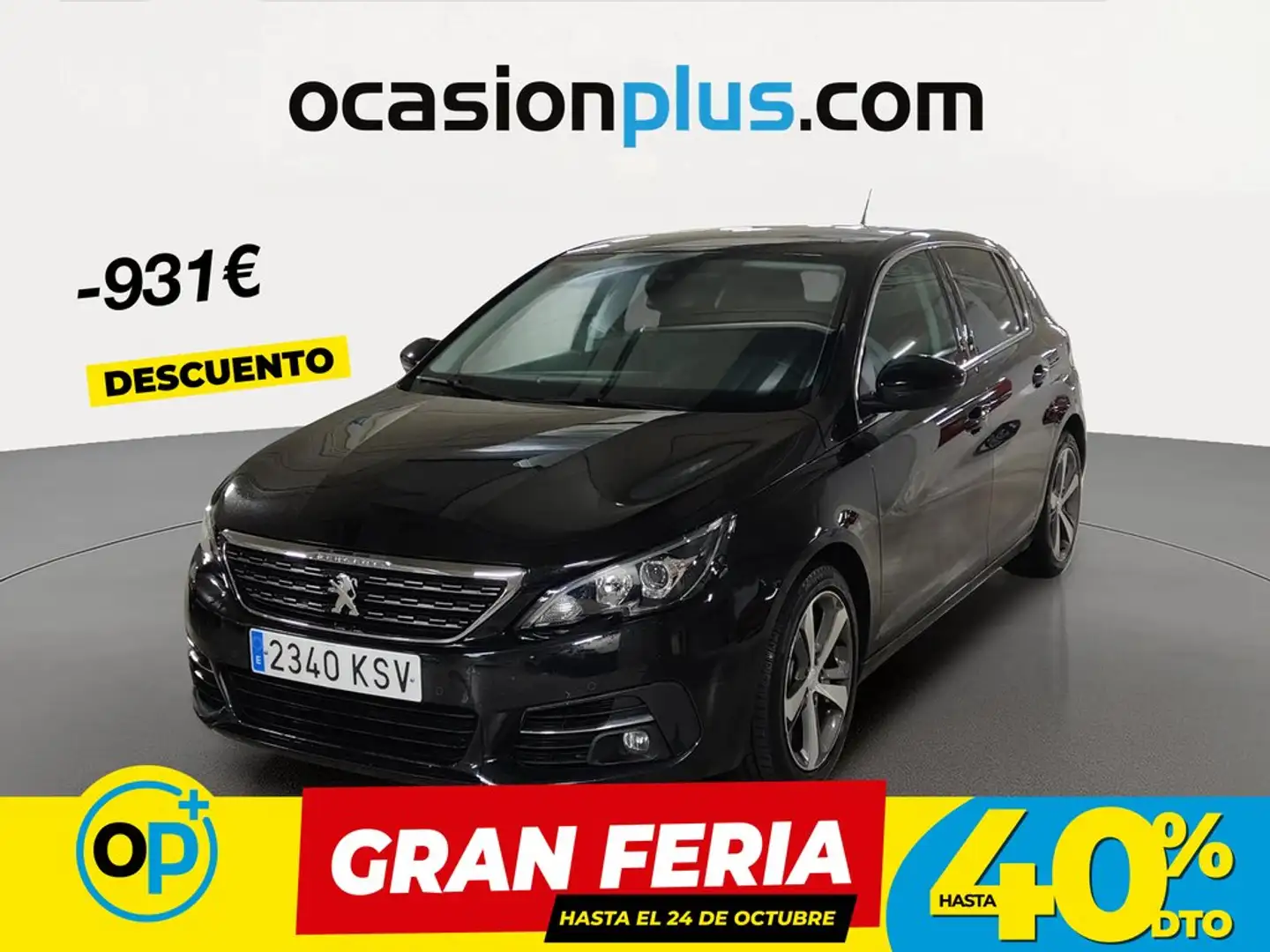 Peugeot 308 1.5BlueHDi S&S Allure 130 Negro - 1