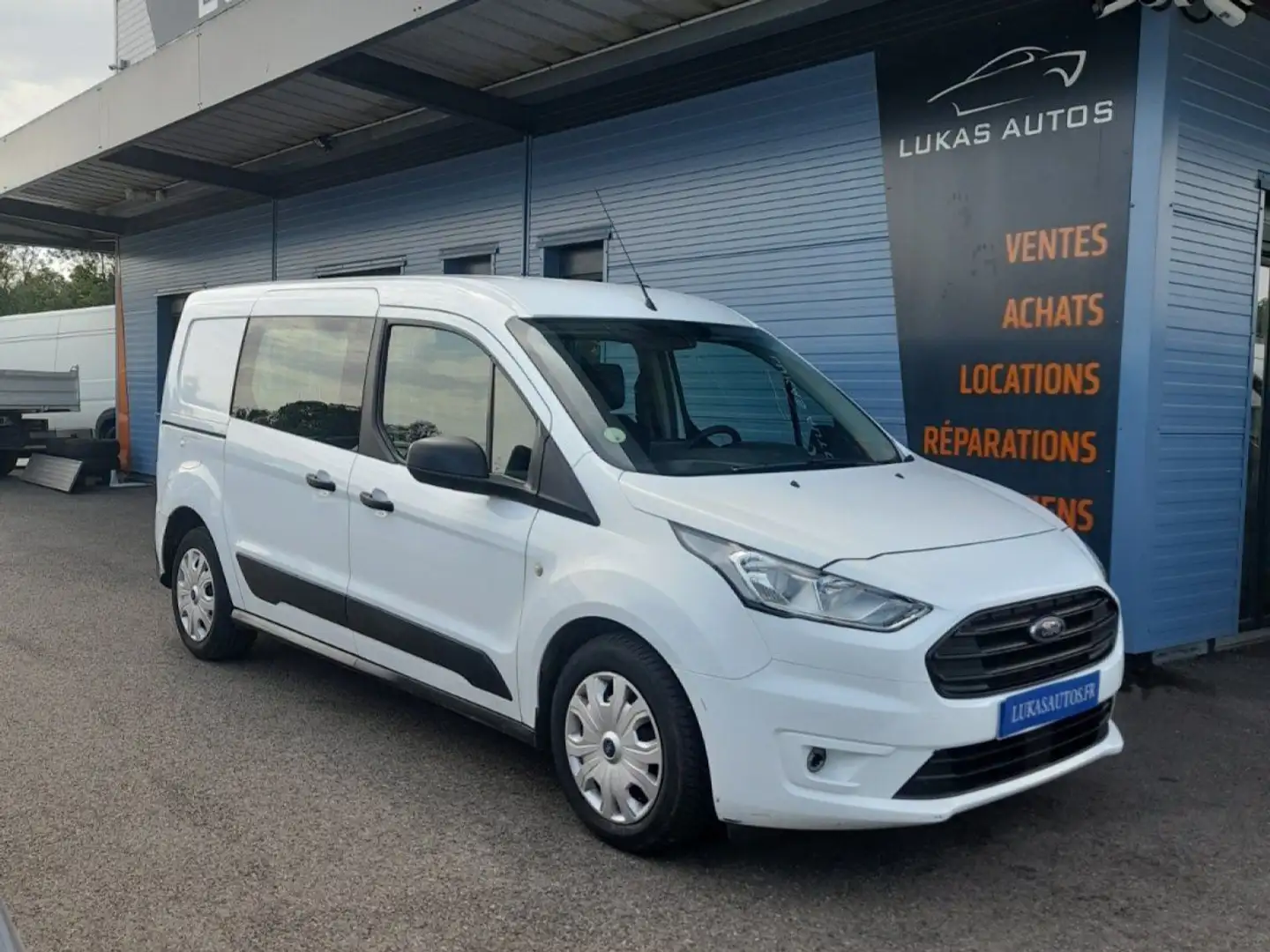 Ford Transit CONNECT CABINE APPROFONDIE L1 1.5 ECOBLUE 100 SS PRIX 9500 HT Weiß - 1