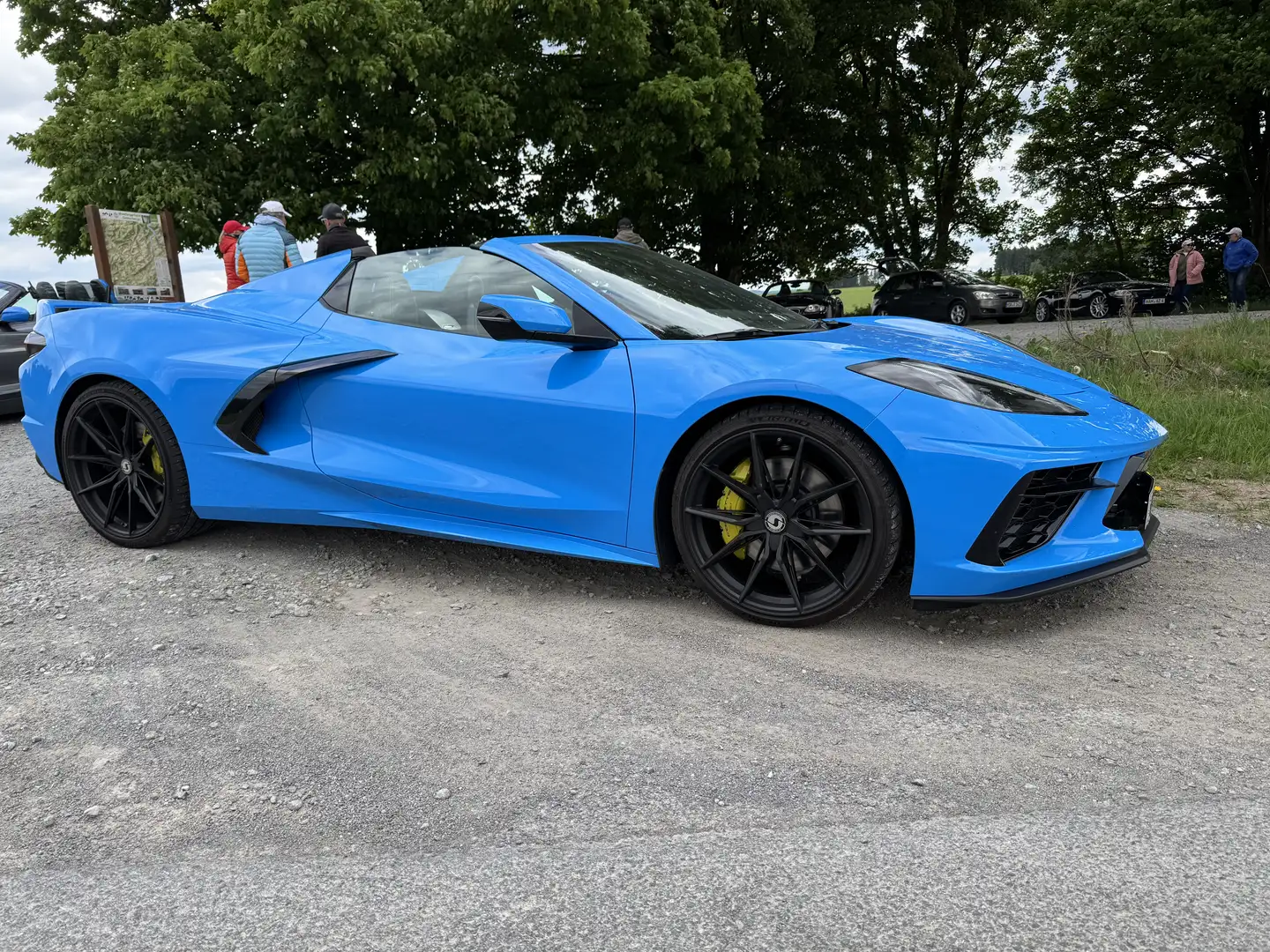 Corvette C8 C8 3LT Cabrio Voll wie NEU Azul - 1
