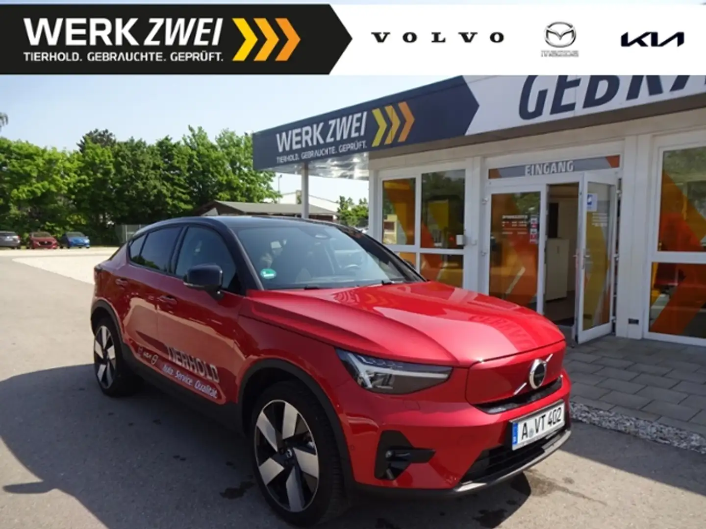 Volvo C40 P8 1st Edition Recharge Pure Electric AWD Rot - 1