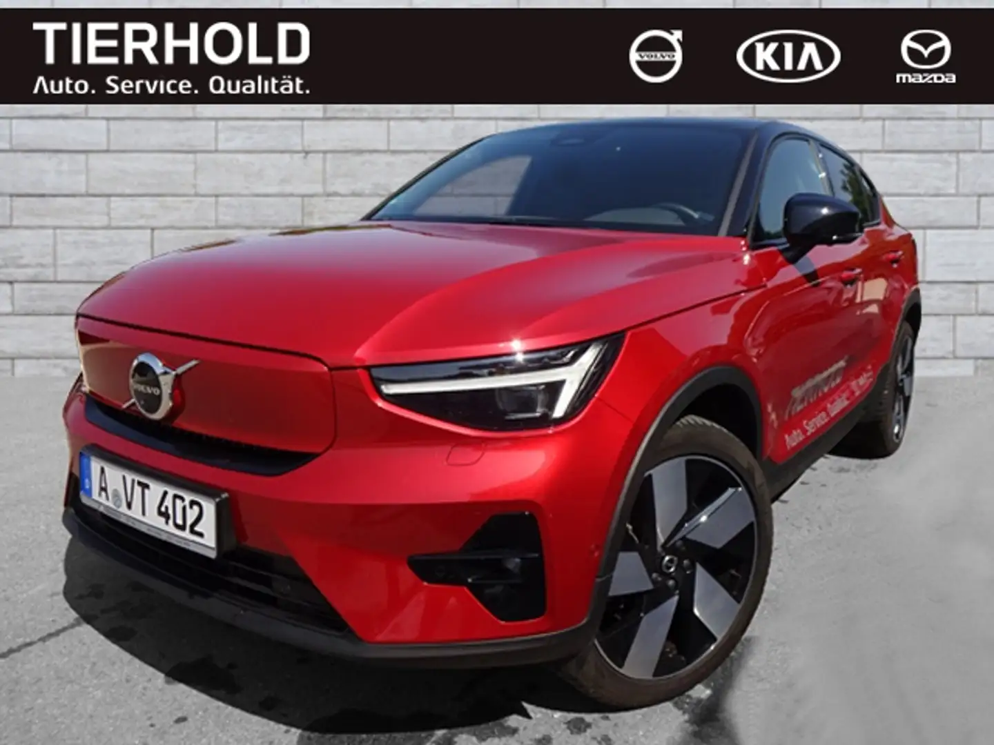 Volvo C40 P8 1st Edition Recharge Pure Electric AWD Red - 2