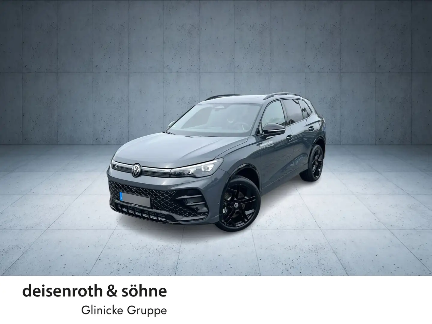 Volkswagen Tiguan R-Line 2.0 TSI 4M AHK/HDMatrix/h&k/Nav/DC Grau - 1