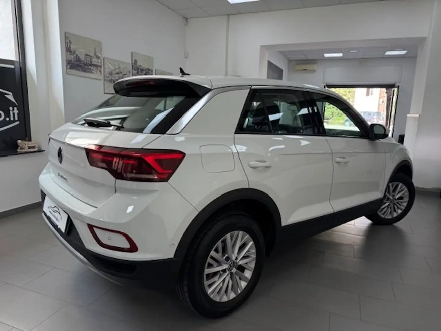 Volkswagen T-Roc T-Roc 1.0 tsi Life 110cv KM CERT UFF ITALIANA Bianco - 2