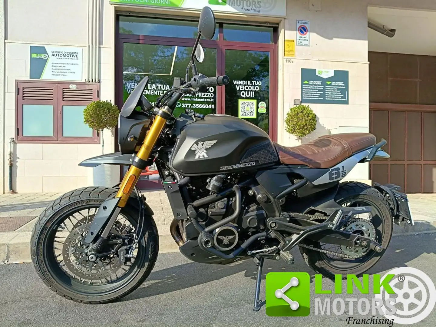 Moto Morini SEIEMMEZZO SCR 650 Grigio - 1