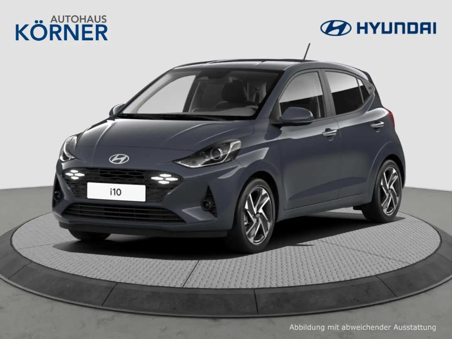 Hyundai i10 1.0 BENZIN TREND  KOMFORTPAKET NAVI APPLE CARPLAY Gris - 1