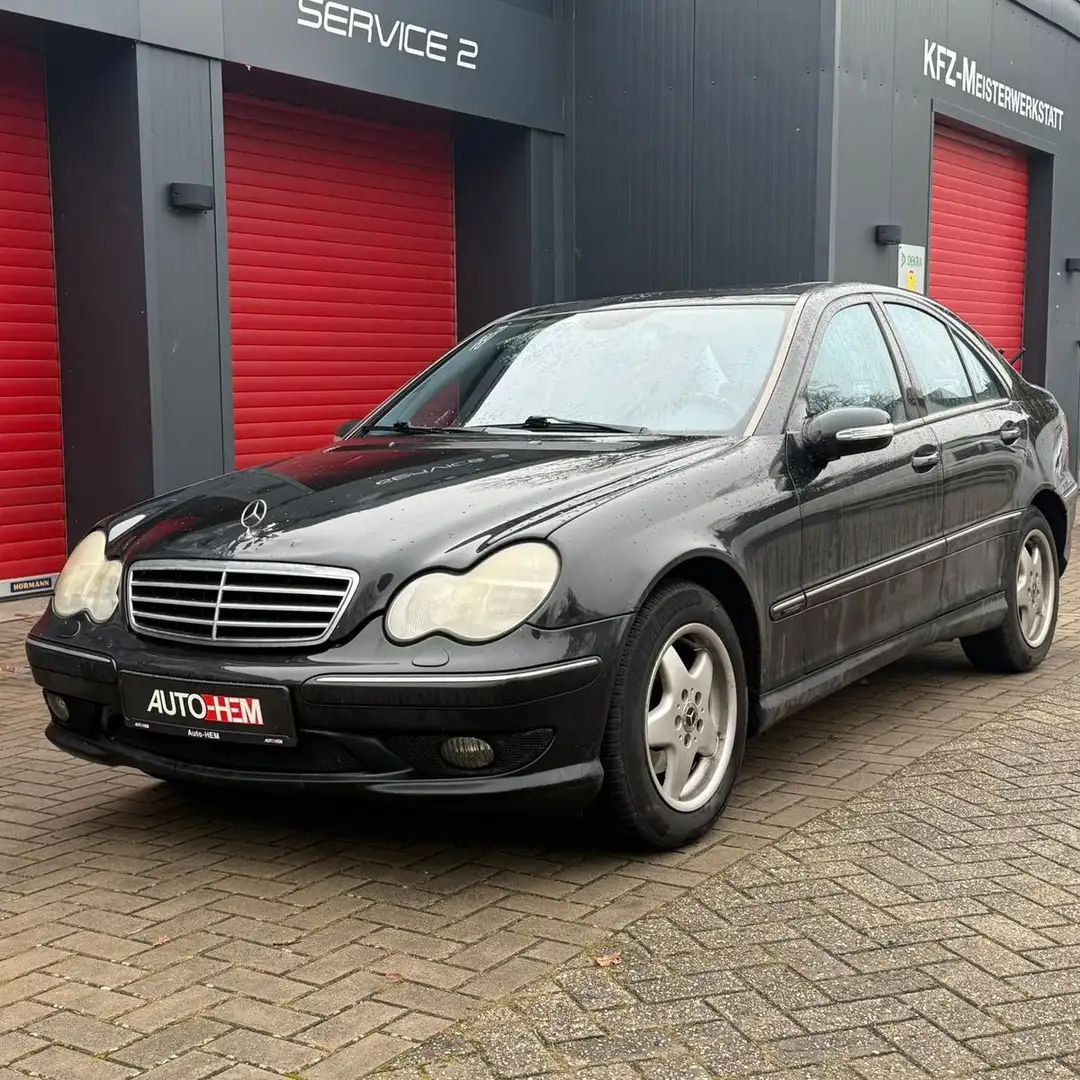 Mercedes-Benz C 200 KOMPRESSOR AVANTGARDE SHZ Schwarz - 1
