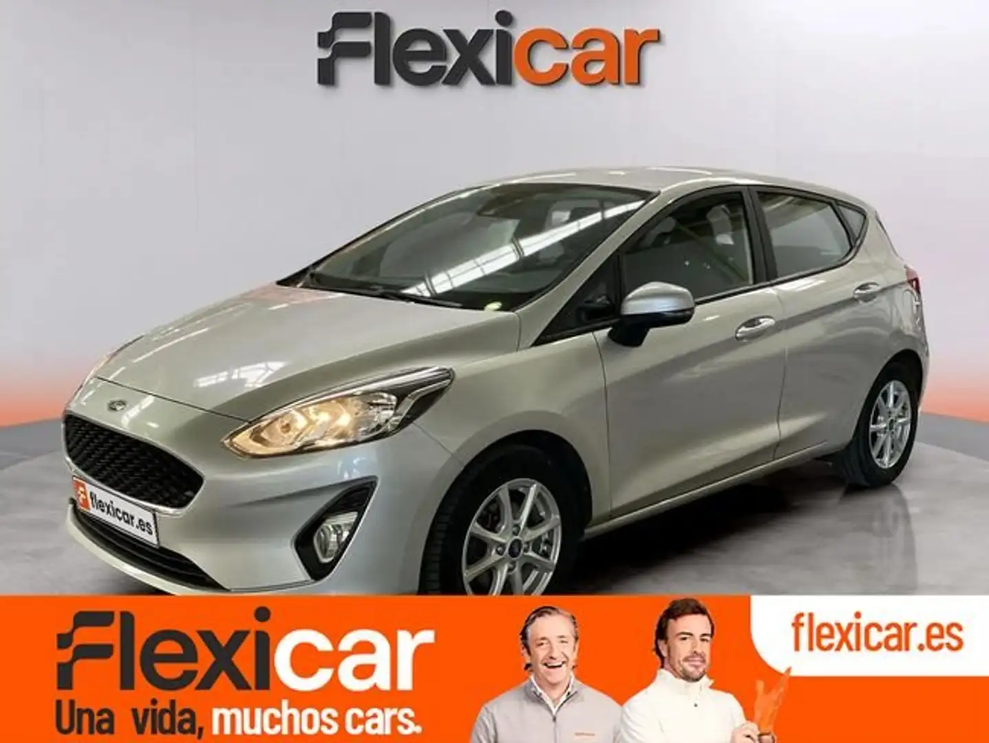 Ford Fiesta 1.1 Ti-VCT Trend Gris - 1