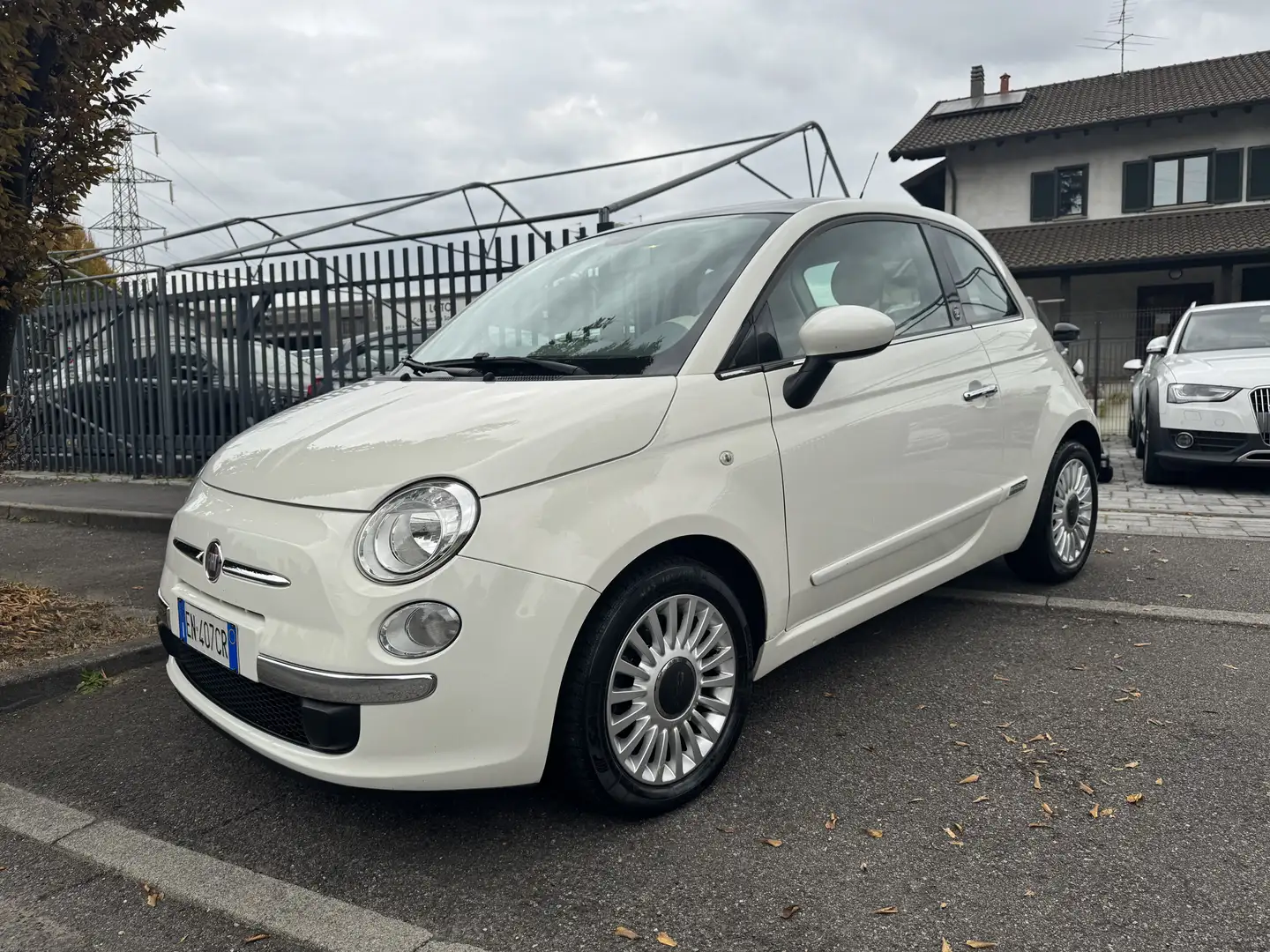 Fiat 500 1.2 Lounge 69cv Bianco - 2