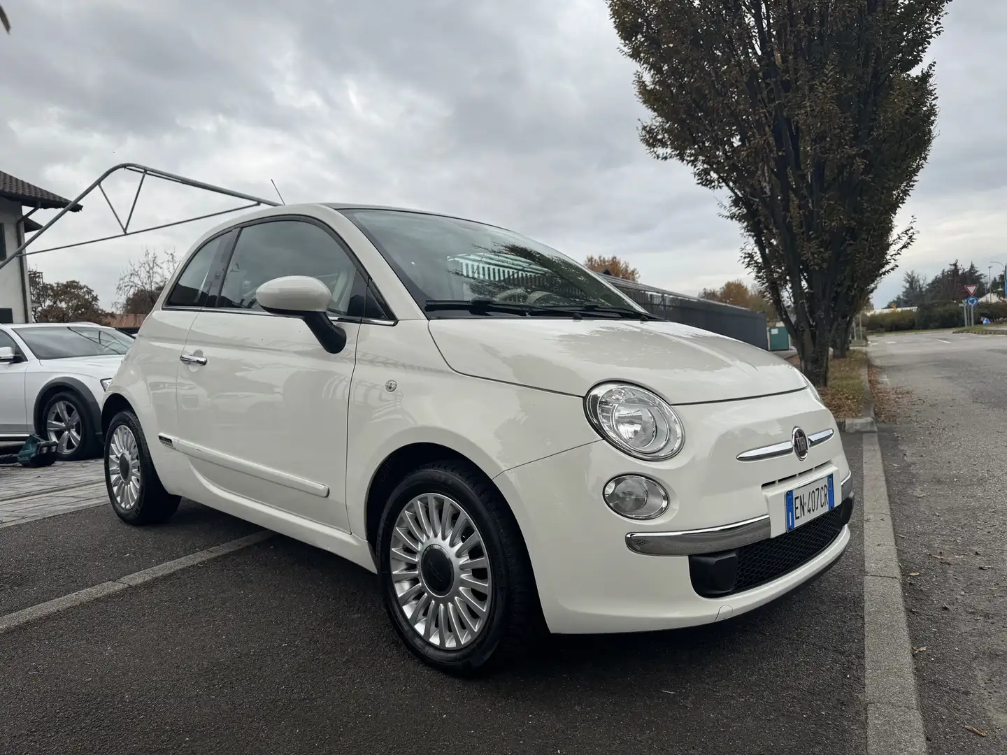 Fiat 500 1.2 Lounge 69cv Bianco - 1